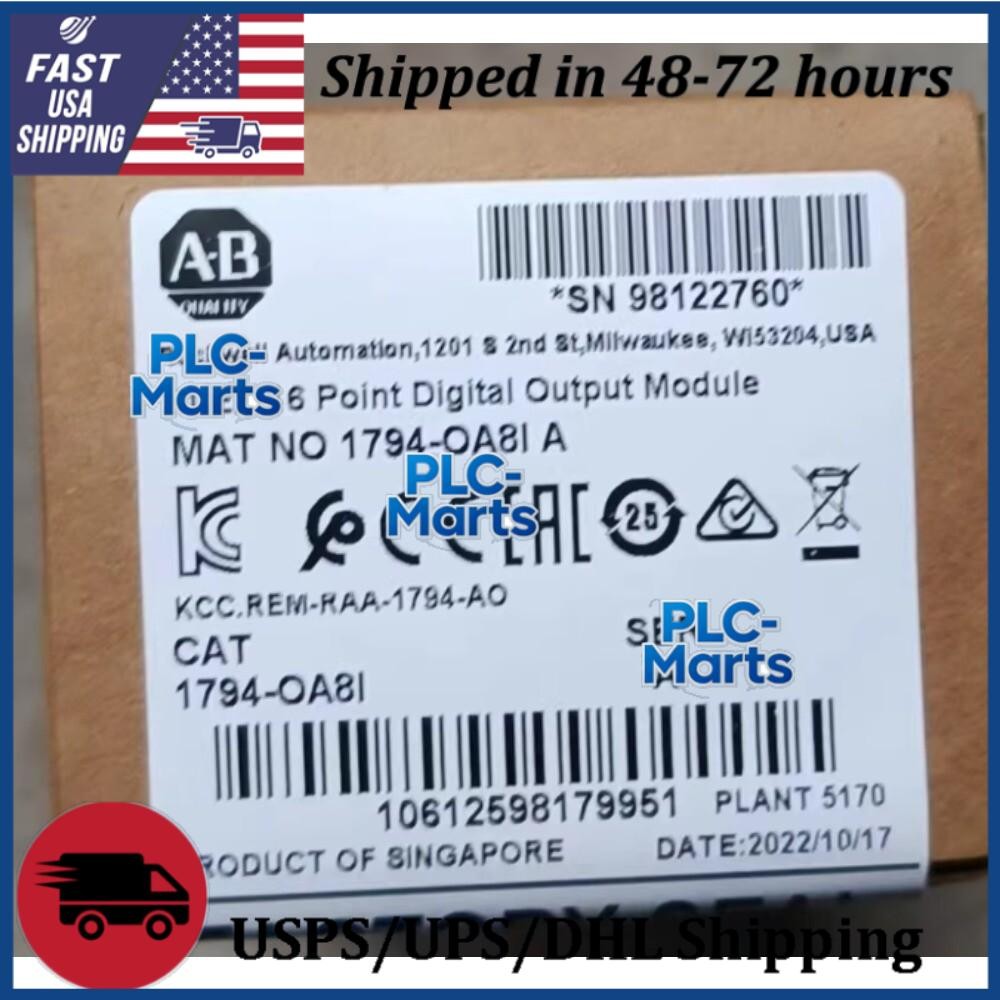 AB New Factory Sealed 1794-OA8I PLC Output Module AB 1794OA8I