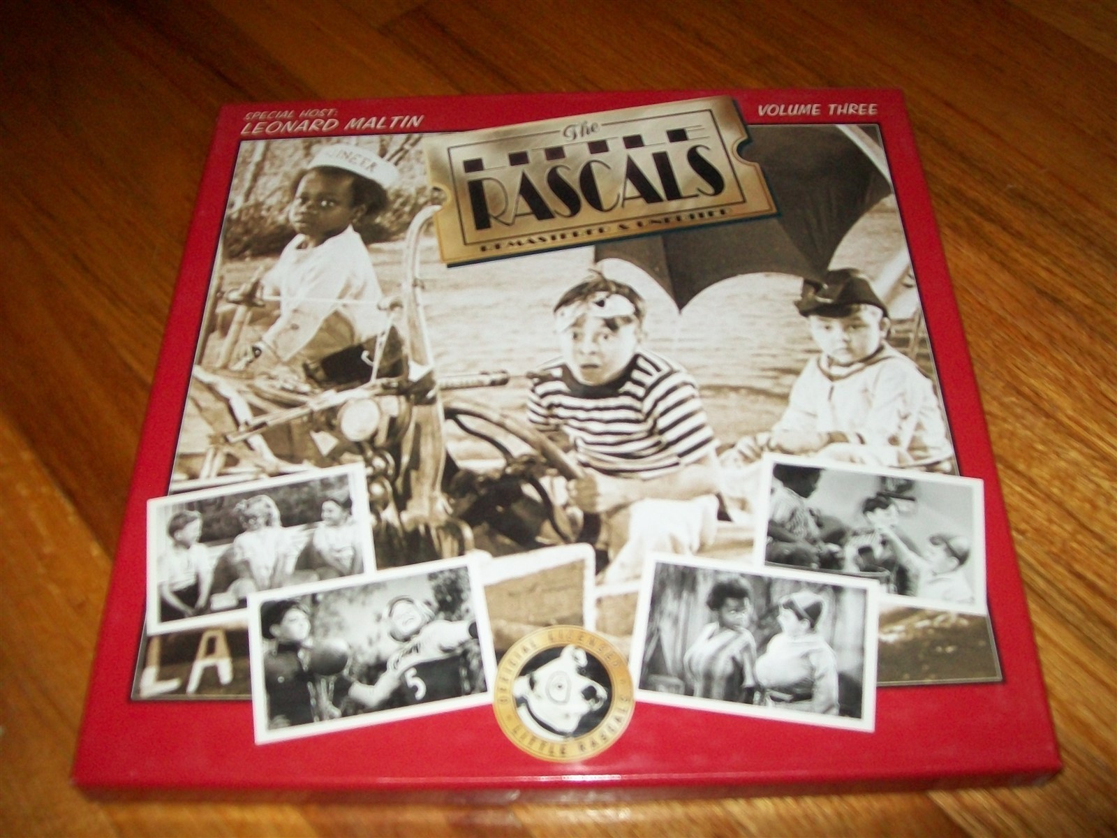 THE LITTLE RASCALS VOLUME THREE 4-Laserdisc LD BOXED SET EXCELLENT VERY RARE!