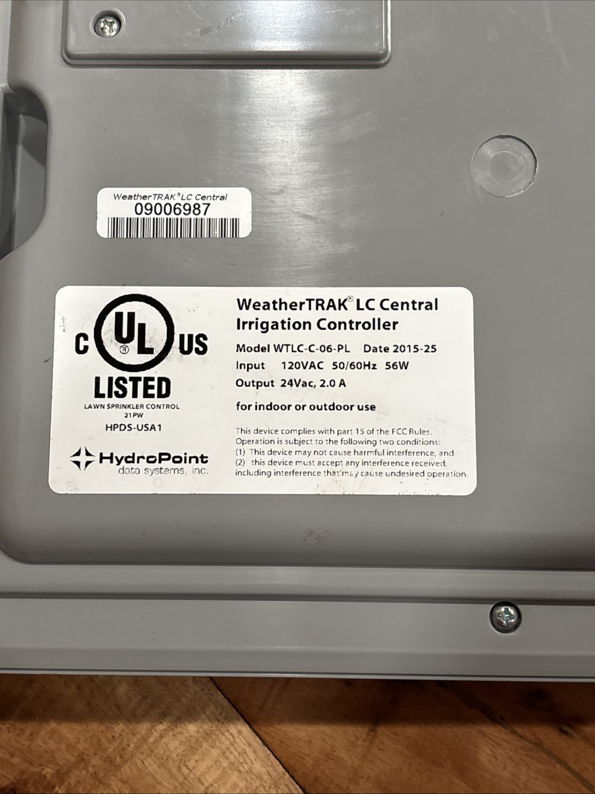 HydroPoint Weathertrak LC Modular Controller 6 Station WTLC-C-06-PL