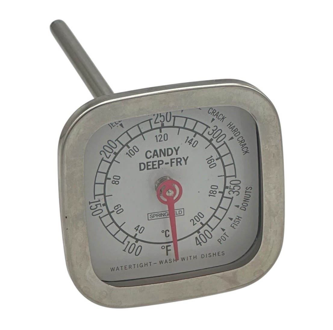 Vtg Candy Thermometer Springfield Deep Fry Cooking Kitchen Made USA Free Ship