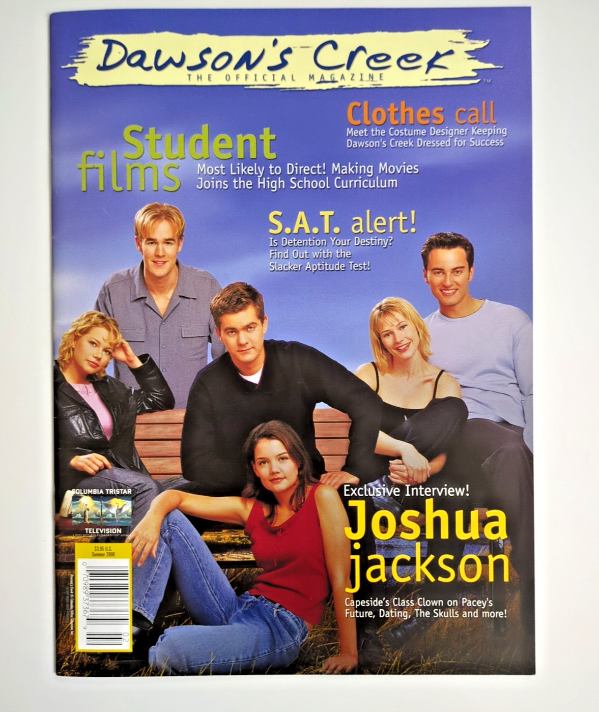 Dawson's Creek Official Magazine Summer 2000 – Rare & collectible – VF+/NM
