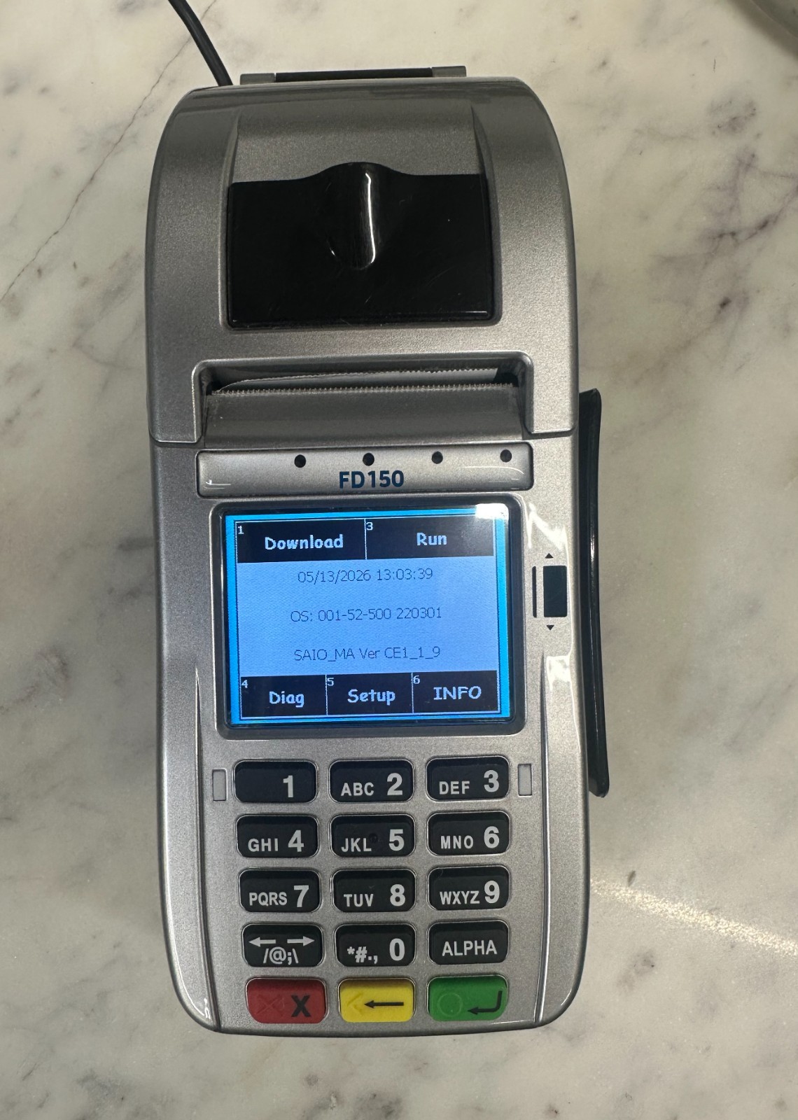 FD150 Creditcard Terminal EMV NFC - Excellent Working Condition (Used)