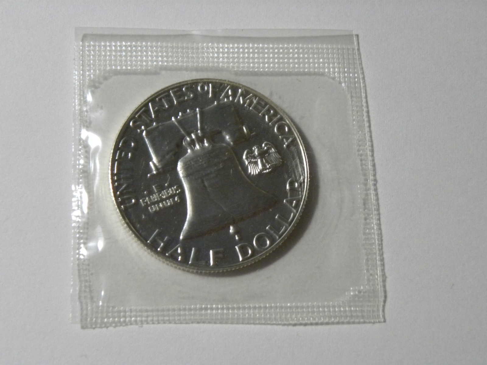 1962 Franklin Half Dollar Proof 90% Silver In Original Mint Cello