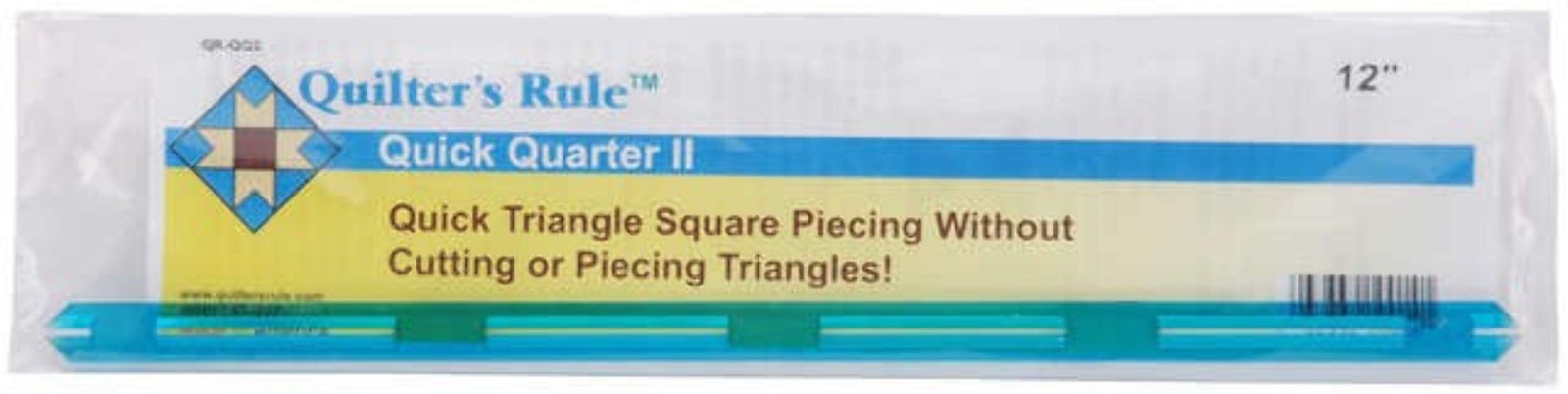 12" Quick Quarter Ruler from Quilter's Rule, QR-QQ2