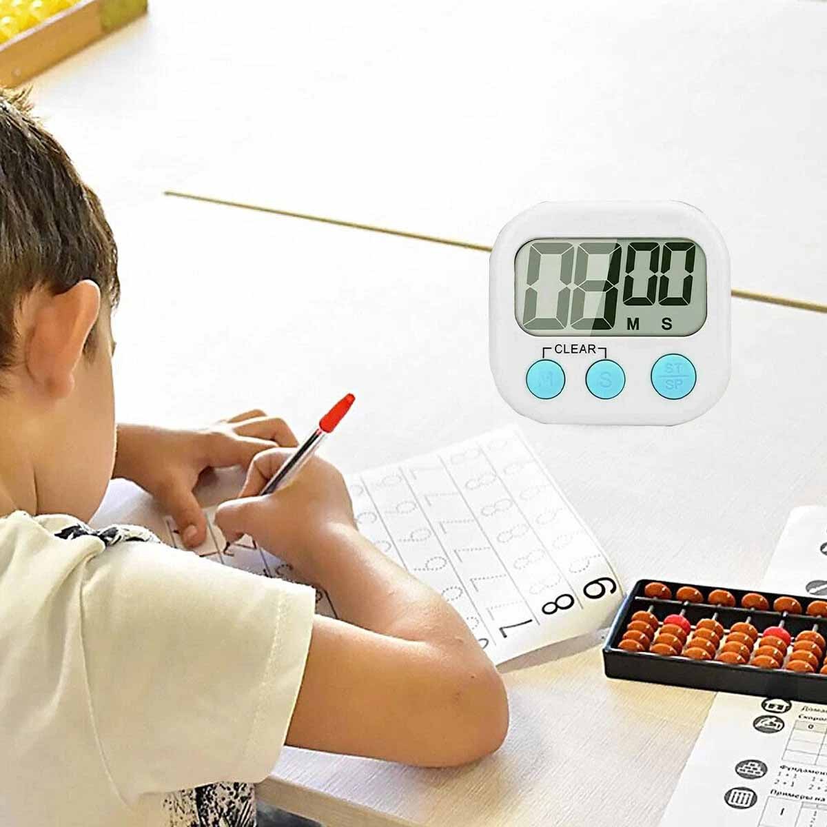 Multifunction LCD Digital Timer – Perfect for Gym, Cooking, Study & Office USA
