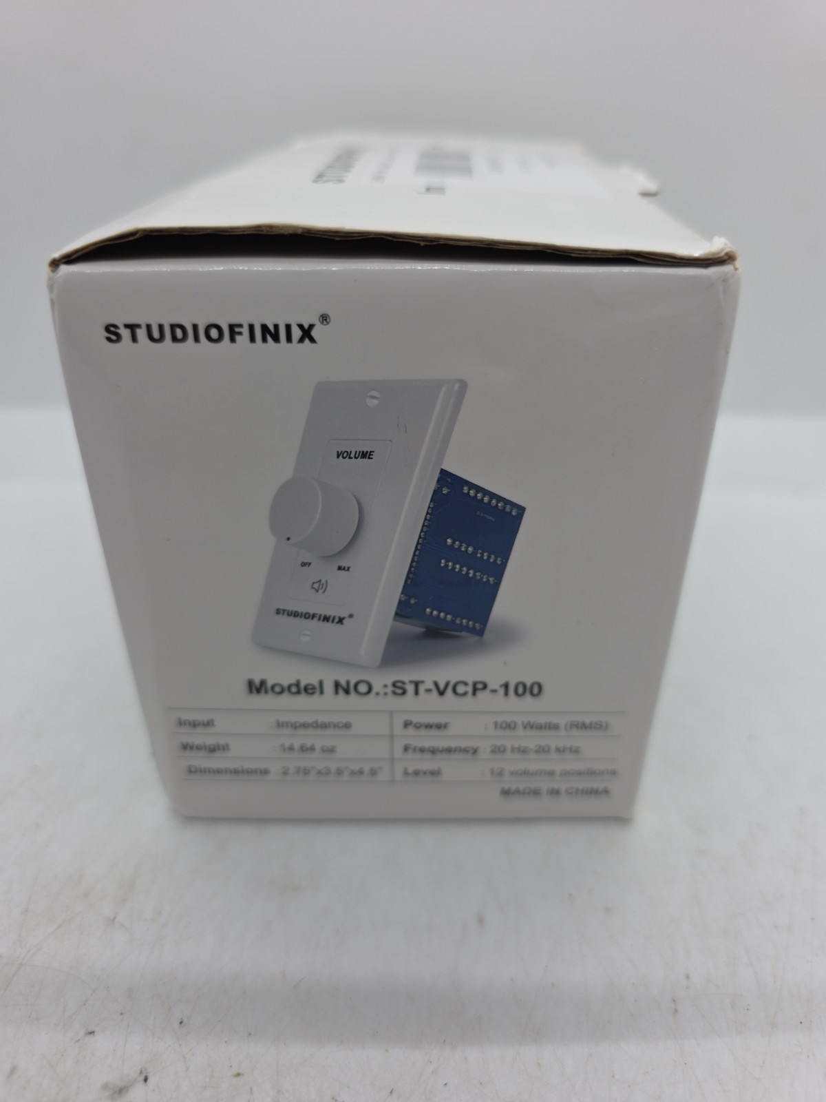 Home Audio Smart Stereo Controller Switch 100W in Wall Volume Control Speaker