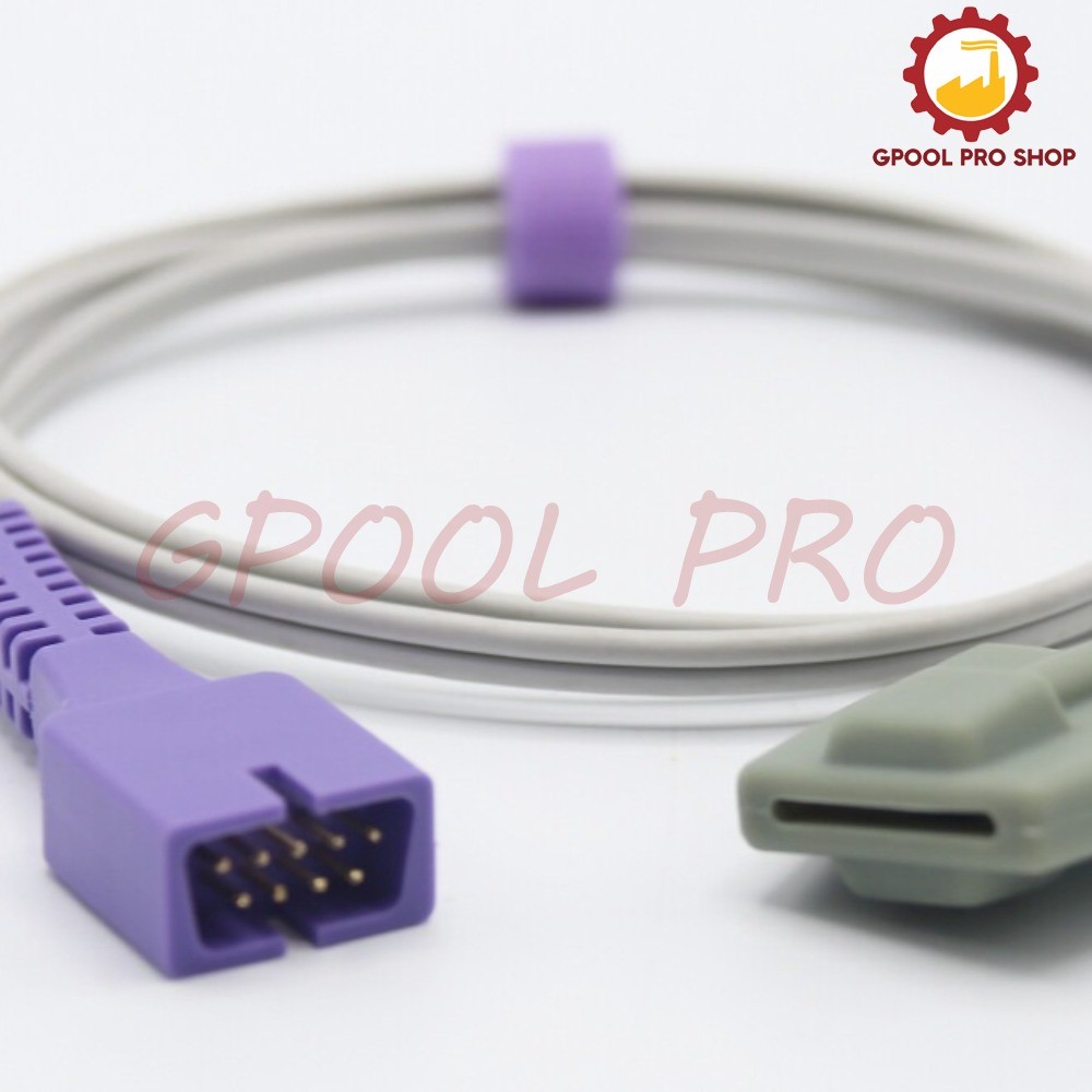 9pins reusable Pediatric Soft spo2 sensor 1m Nellcor Oximax