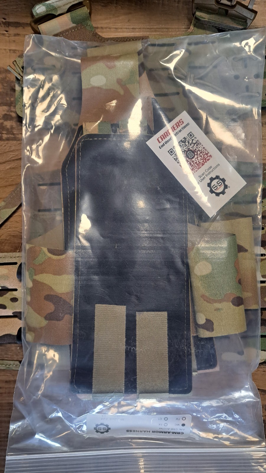 S&S Precision ADVANCED TACTICAL HARNESS MULTICAM DEVGRU VEST NEW SIZE 7