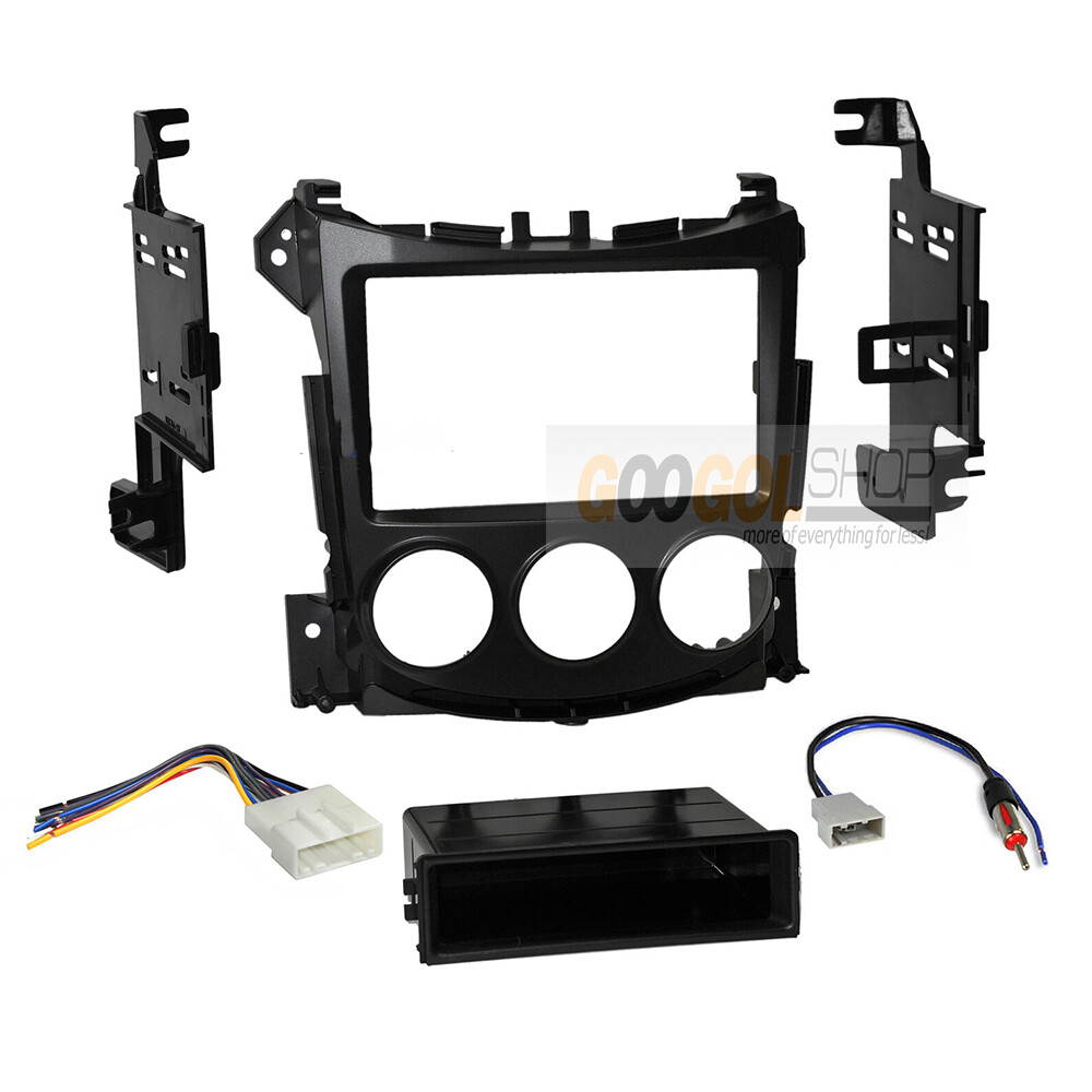 NDK746 Single/ Double DIN Radio Car Stereo install kit for 2009-2020 Nissan 370Z
