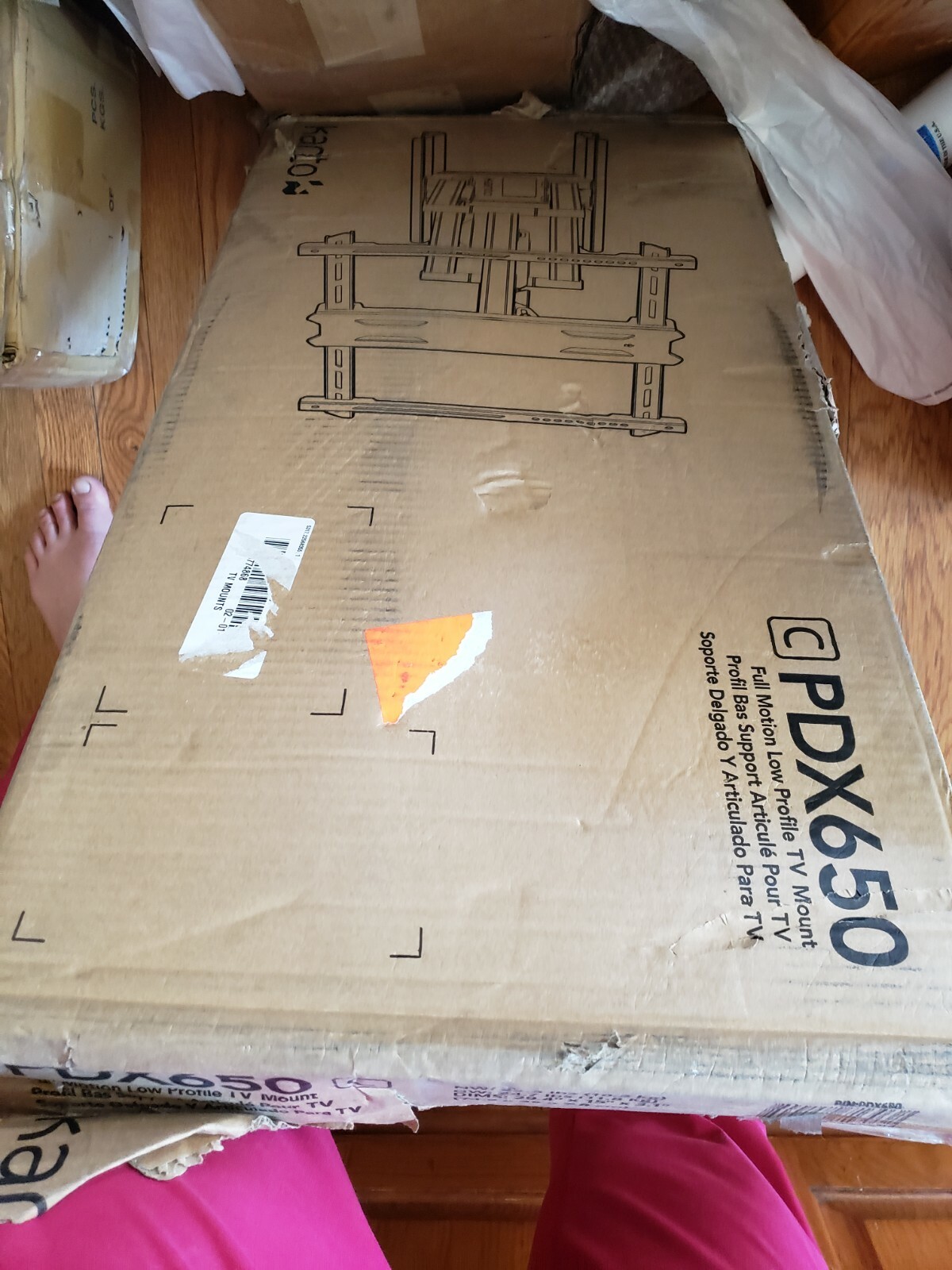 Kanto PDX650 Articulating Mount TV MOUNT
