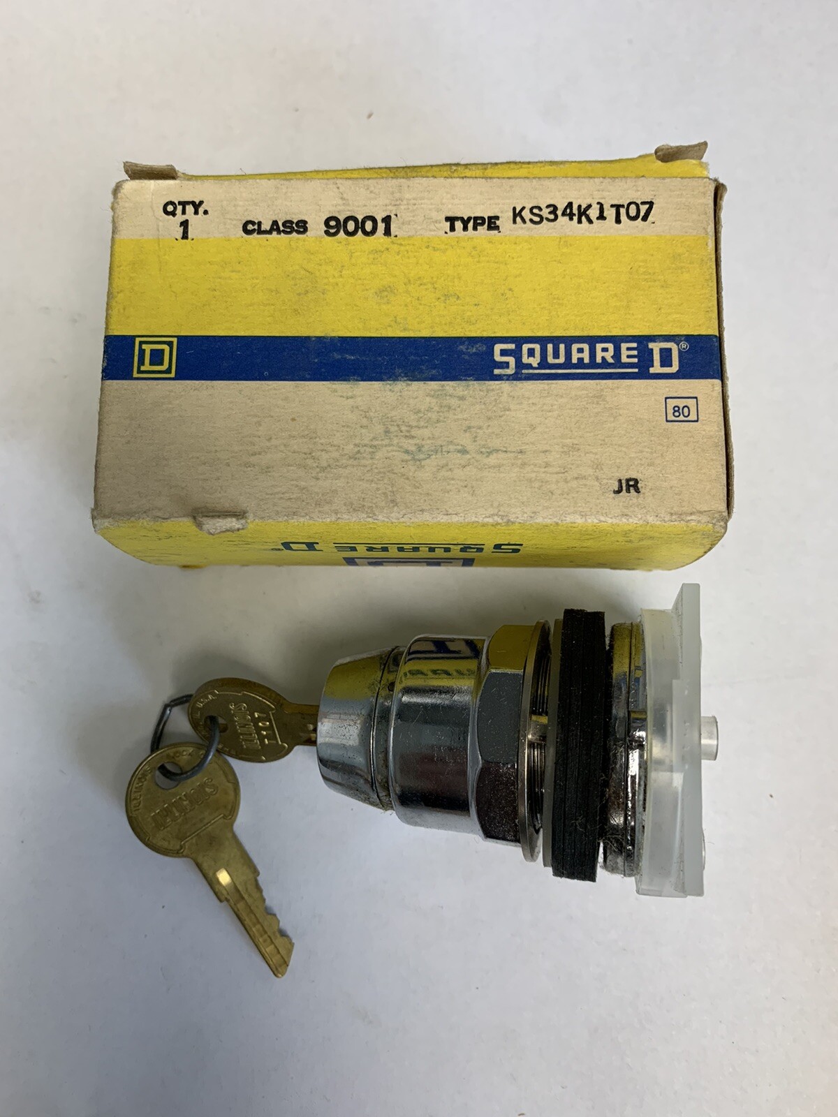 Square D 9001 KS34K1T107 Keyed Switch