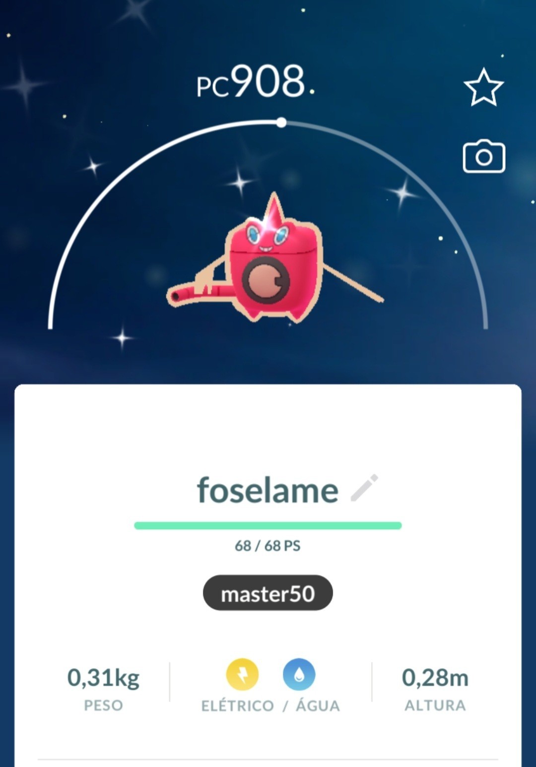 Pokémon Shiny Rotom Wash Go ✨️ 1 MILLION TRADE