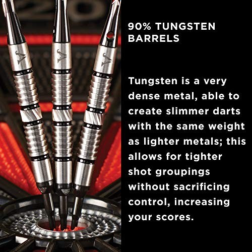 Viper Element 90% Tungsten Soft Tip Darts 18 Grams Ridgeback Grooved