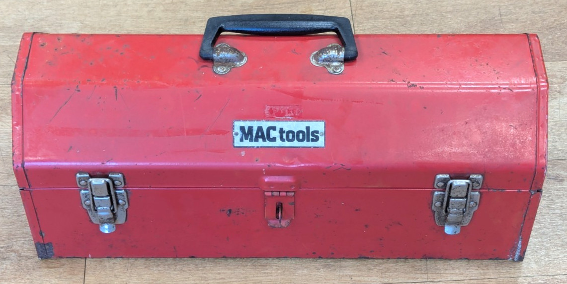 Vintage MAC tools Tool Box - Red