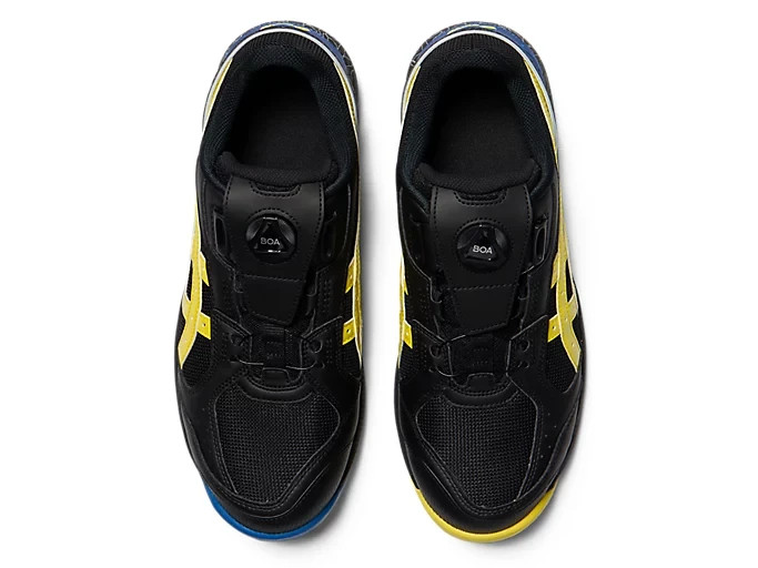 ASICS WINJOB CP229 BOA RR 3 1273A161 001 Black Yellow Safety Shoes