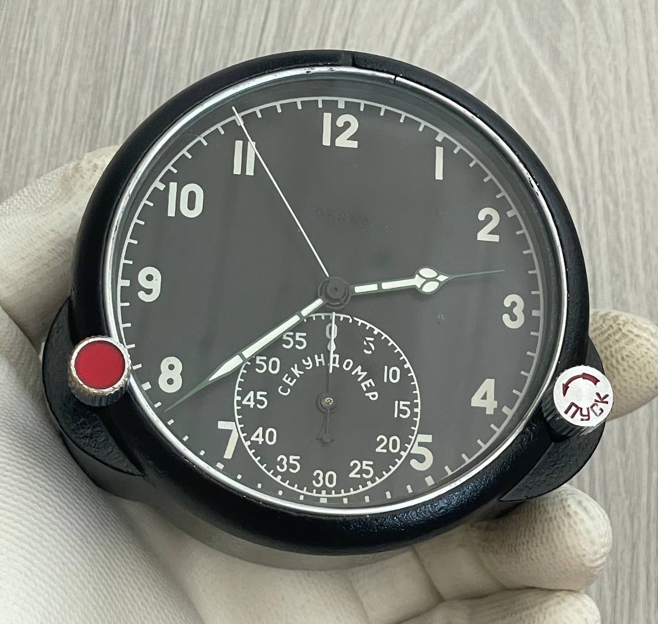 Soviet AirForce Cockpit ChP 60 Su/MiG USSR Bomber Aviation Clock