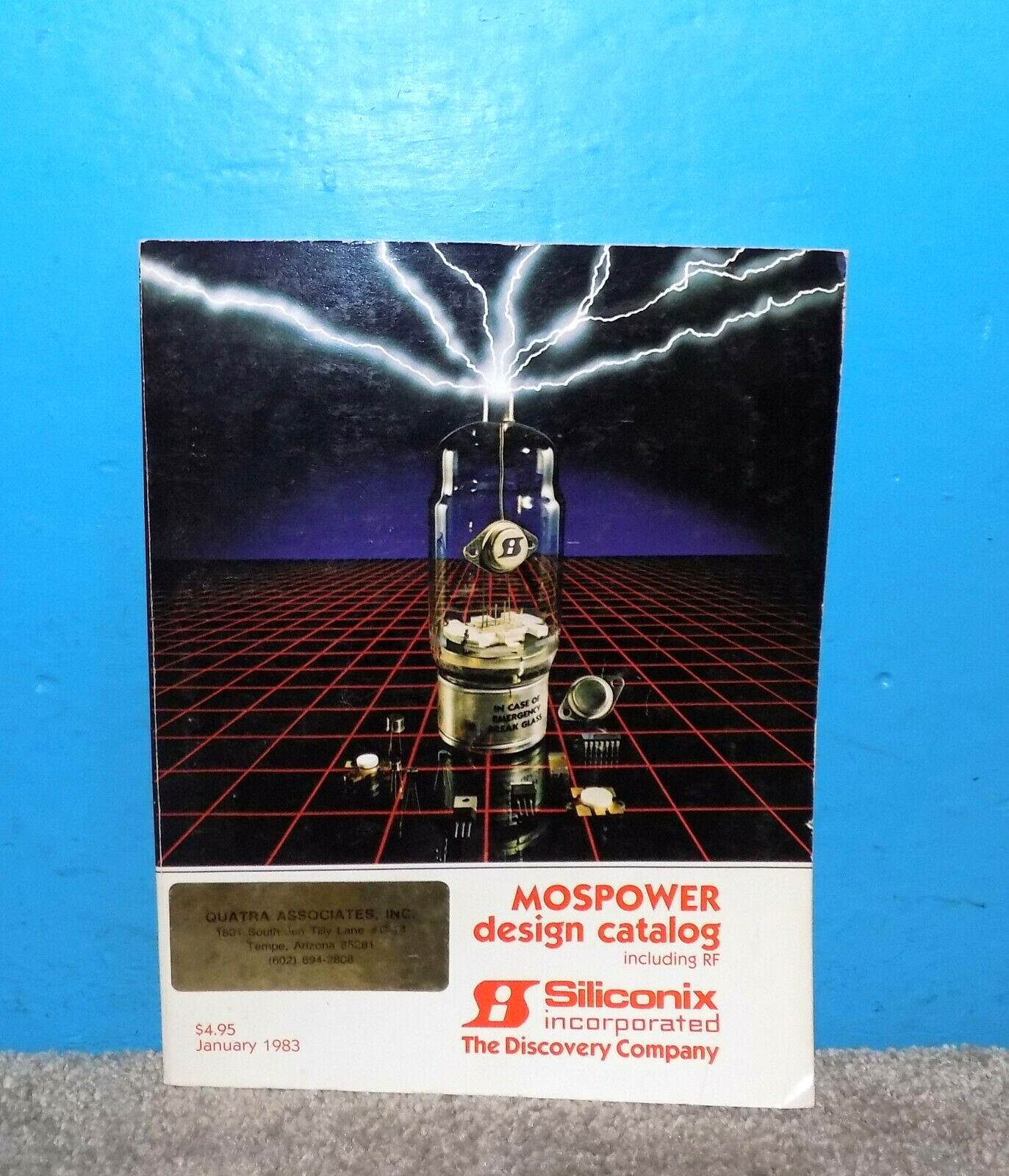 1983 Siliconix MOSPOWER Design Catalog including RF