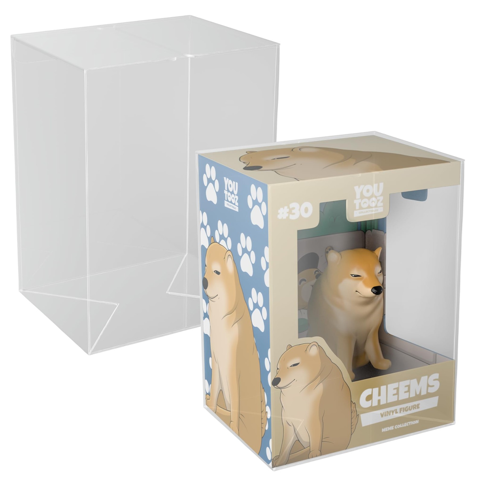 Youtooz 5-Pack Clear Protective Box Sleeves for Standard Youtooz Vinyl Figuri