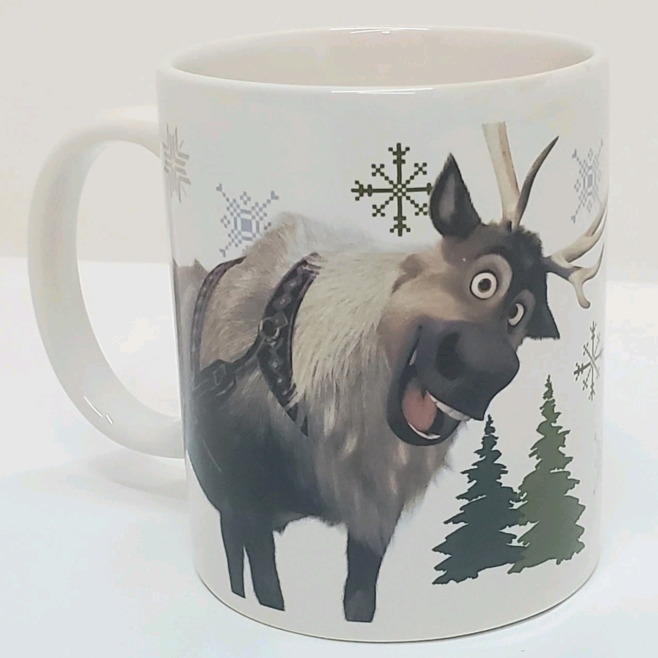 DISNEY 12 0Z. FROZEN MUG OF OLAF AND SVEN