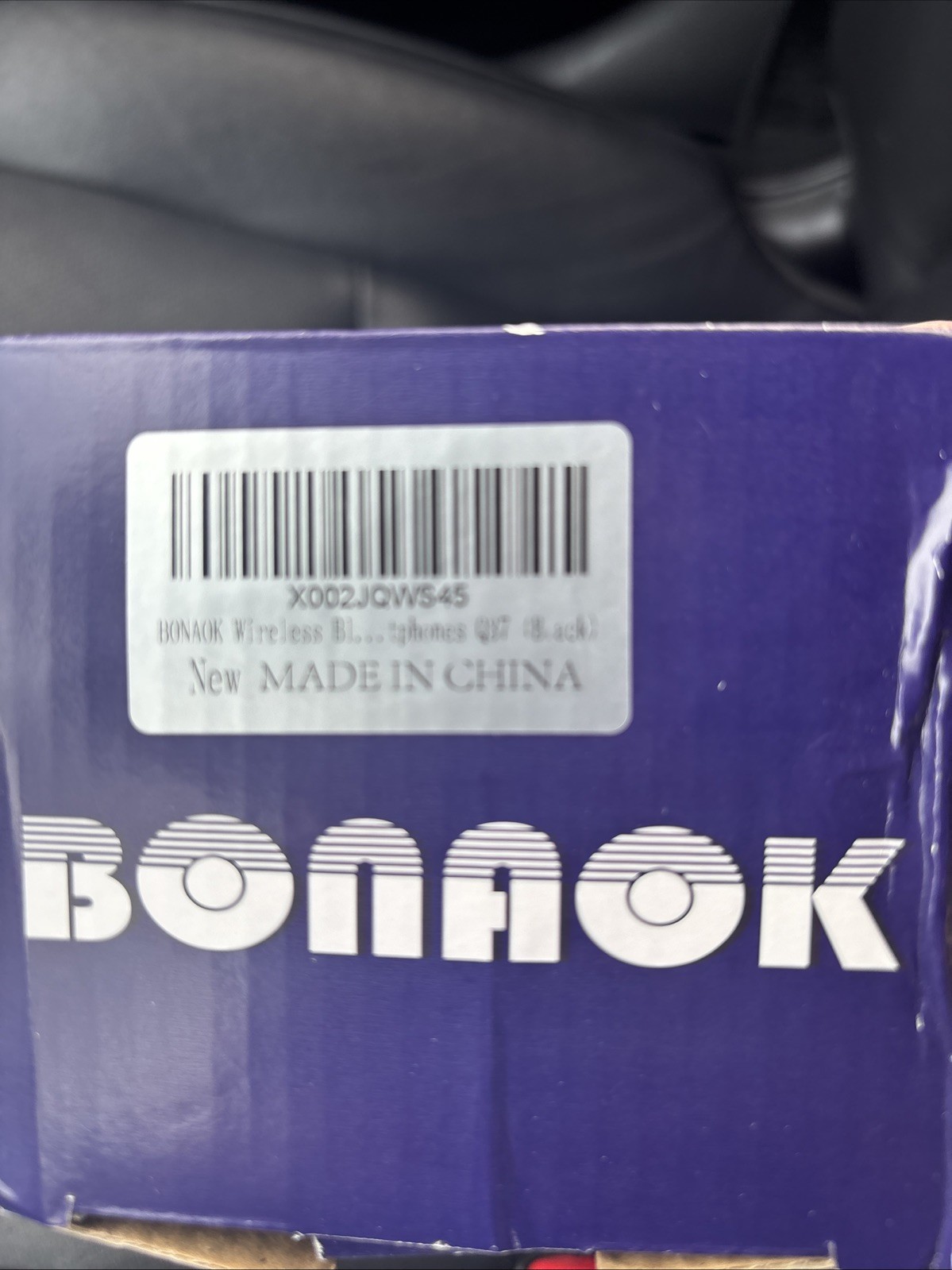 Bonaok Wireless Bluetooth Karaoke Microphone - Black Q37