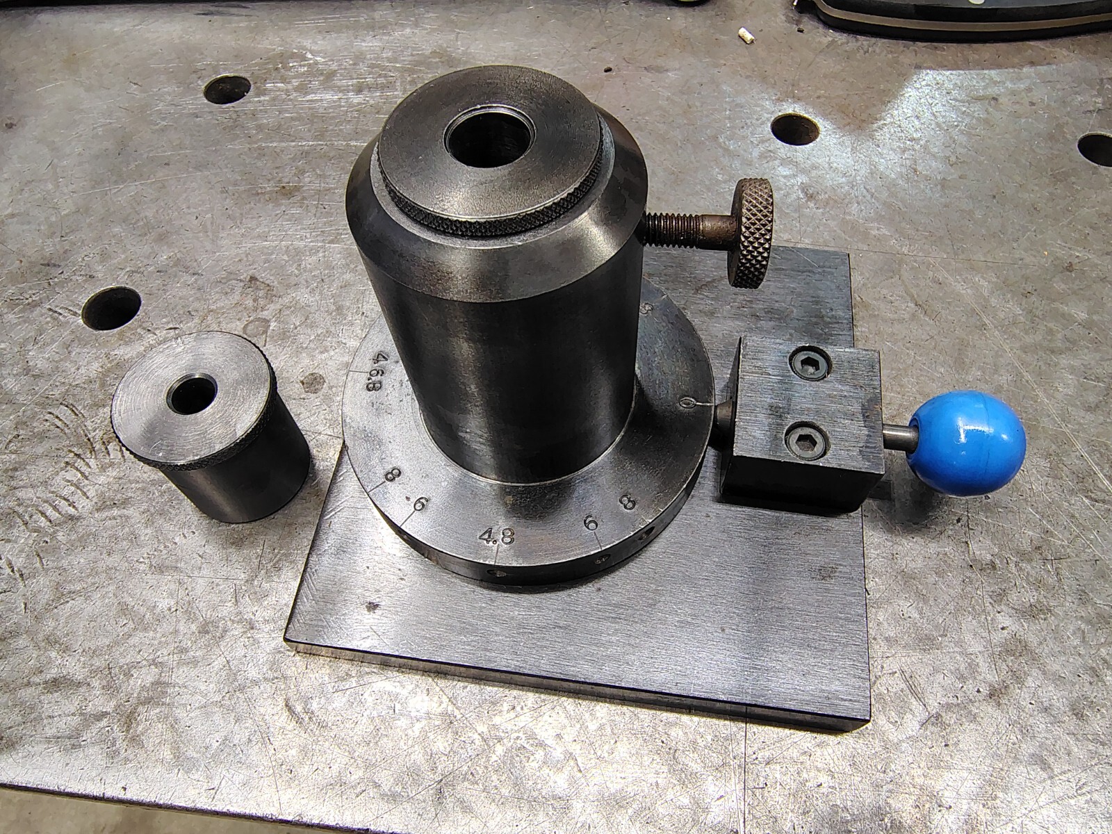 End Mill Grinding Fixture Jig PHASE II 235-002 1/2" 3/8"