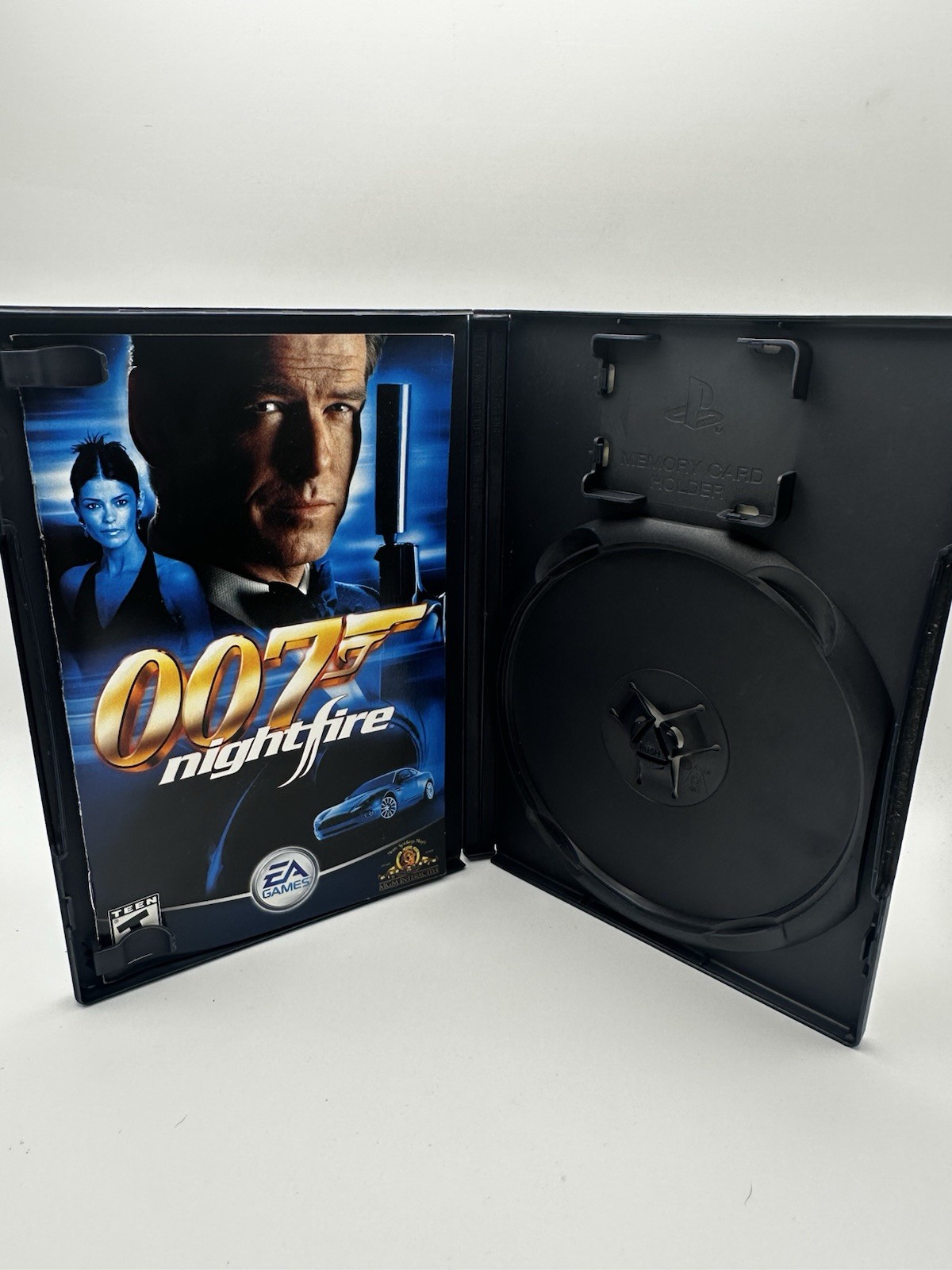 007: NightFire (Sony PlayStation 2, 2002) CASE & MANUAL ONLY - NO GAME