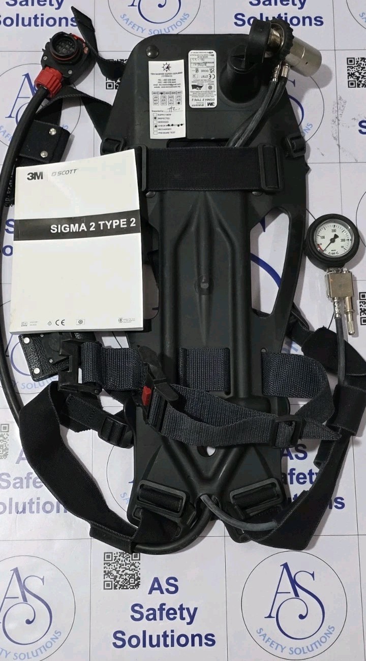 3M SCOTT OPEN CERCUIT POSITIVE PRESSURE SCBA EN 137 TYPE 2 (2006) (WITHOUT MASK)