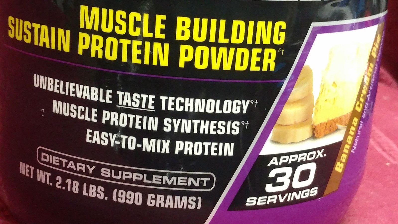 Cutler Nutrition - Total Protein Powder - Banana Cream Pie - 2.18 lbs - 3/2025