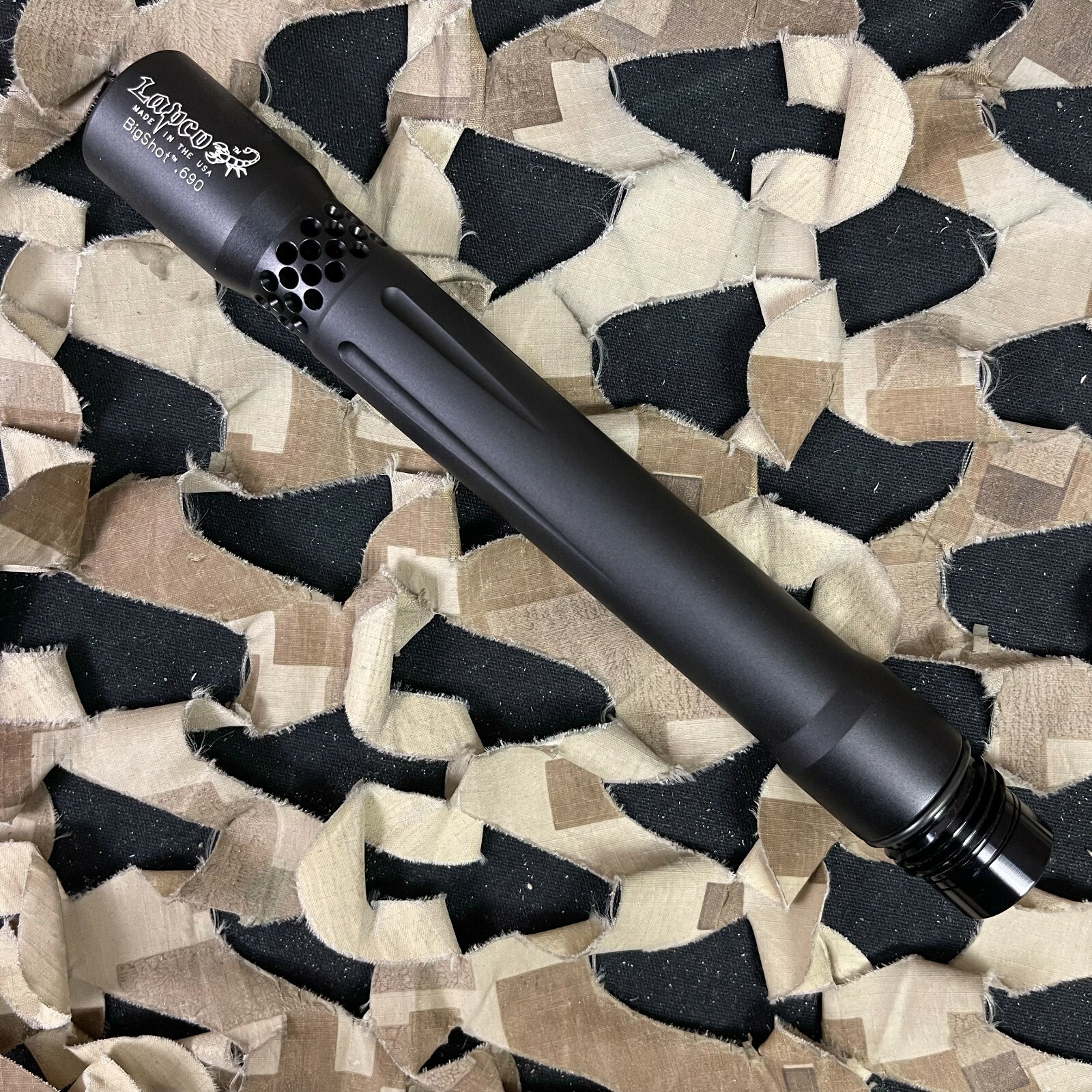 NEW  Lapco Ion Big Shot Barrel - 8" - .690 - Dust Black