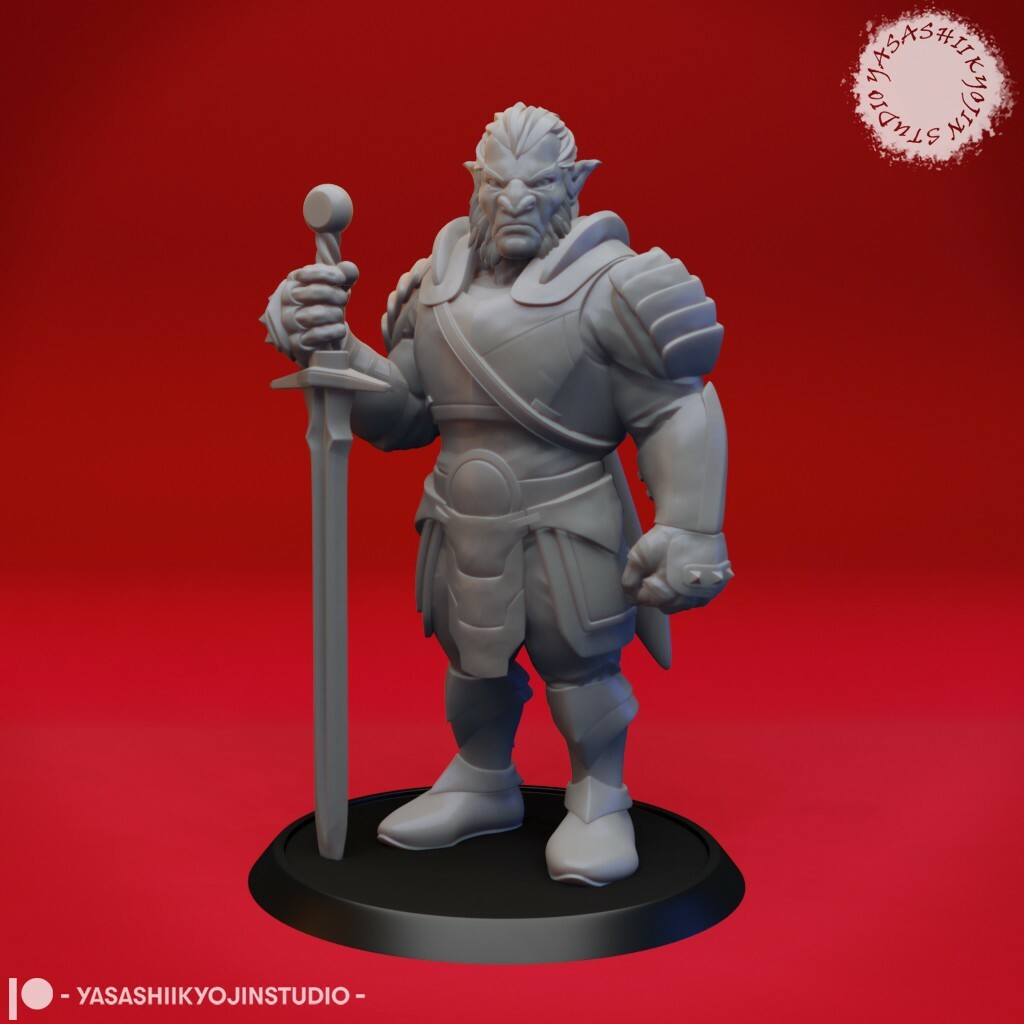 Hobgoblin - Yasashii - Monster Dungeons and Dragons 32mm Fantasy D&D Roleplay