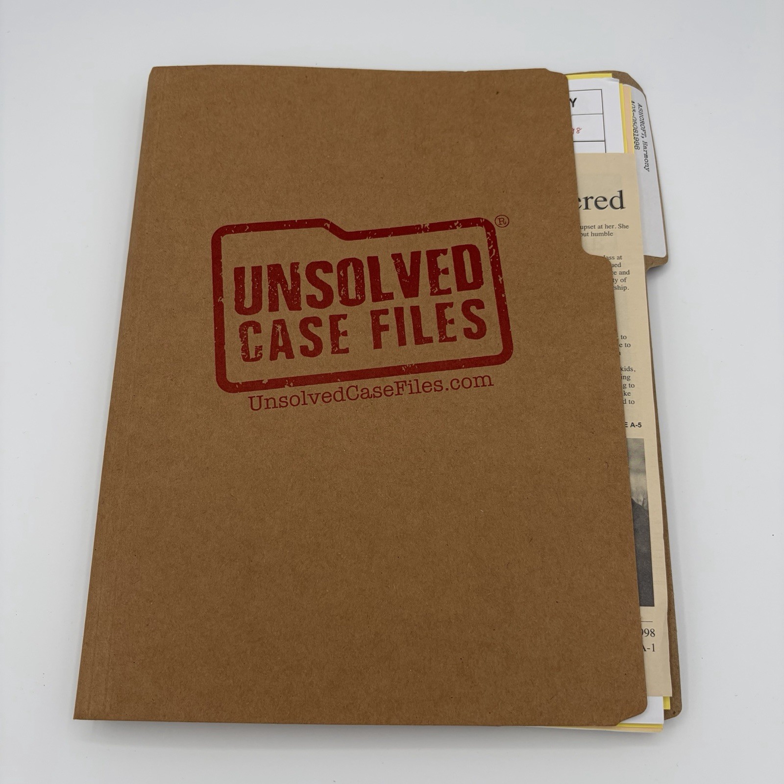 UNSOLVED CASE FILES: Cold Case Murder Mystery Game: Harmony Ashcroft Complete