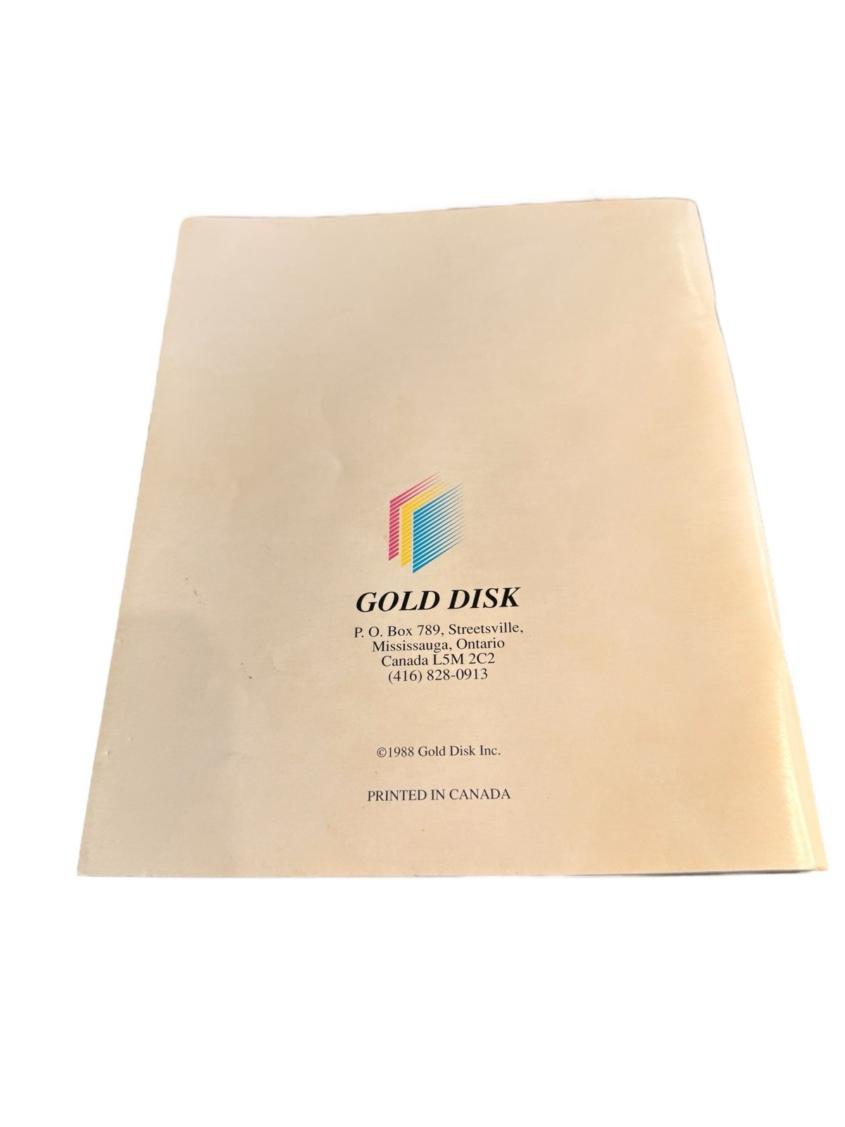 Gold Disk Comic Setter Users Guide 1988