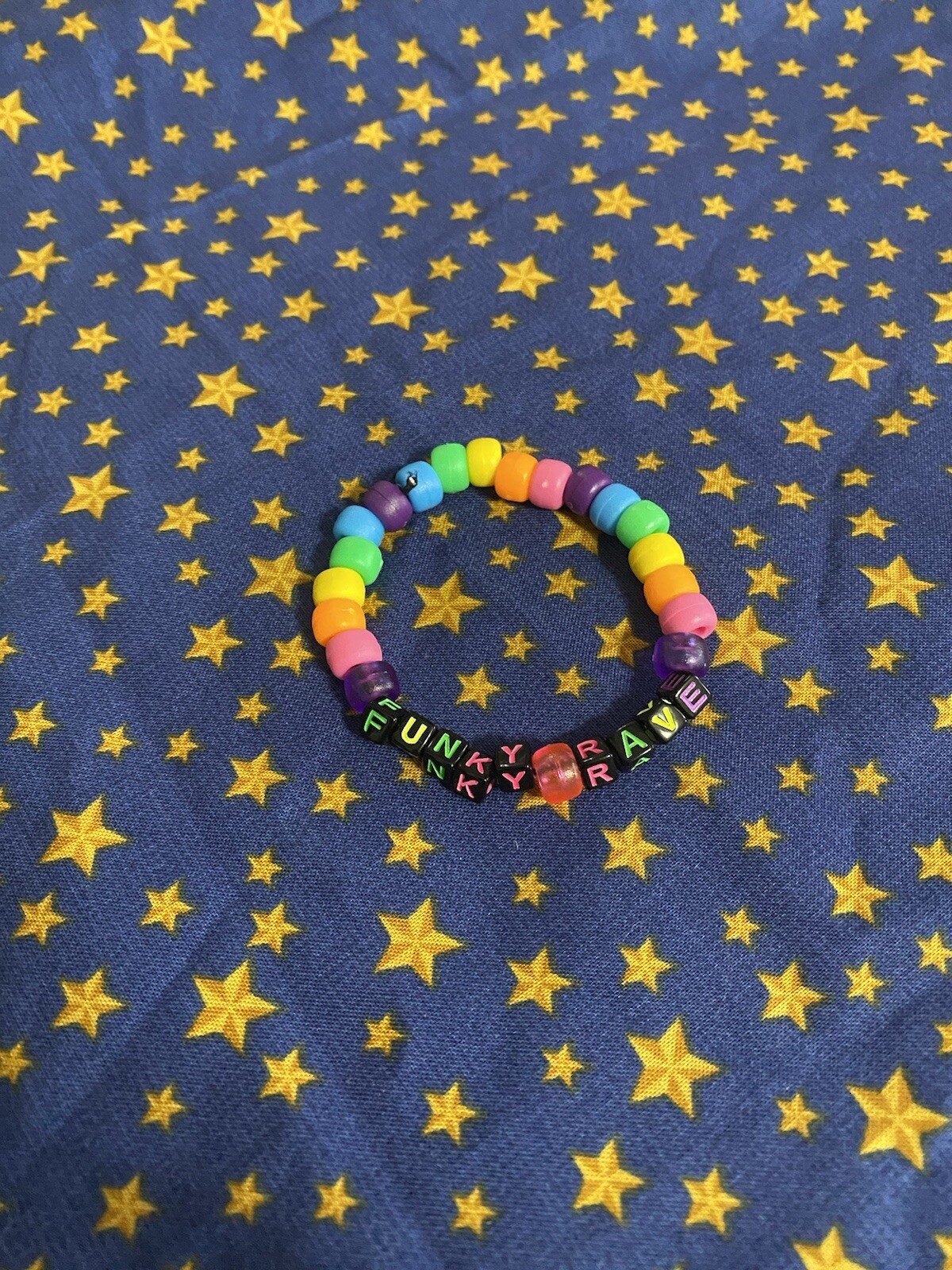 Funky Rave Colorful Bracelet - Handmade