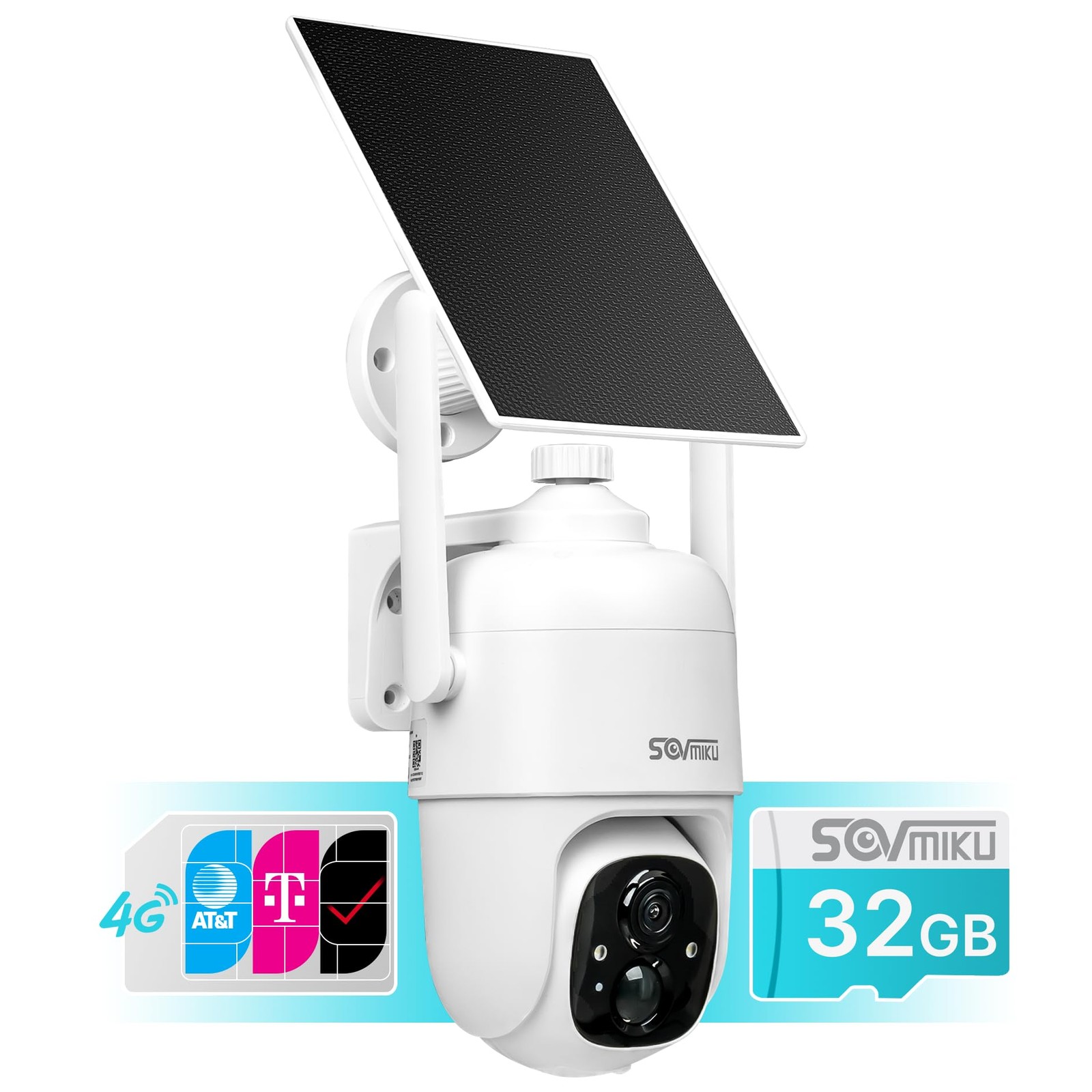 Vicohome 4G LTE Cellular Security Camera Wireless Outdoor, $14.9/Month for Un...