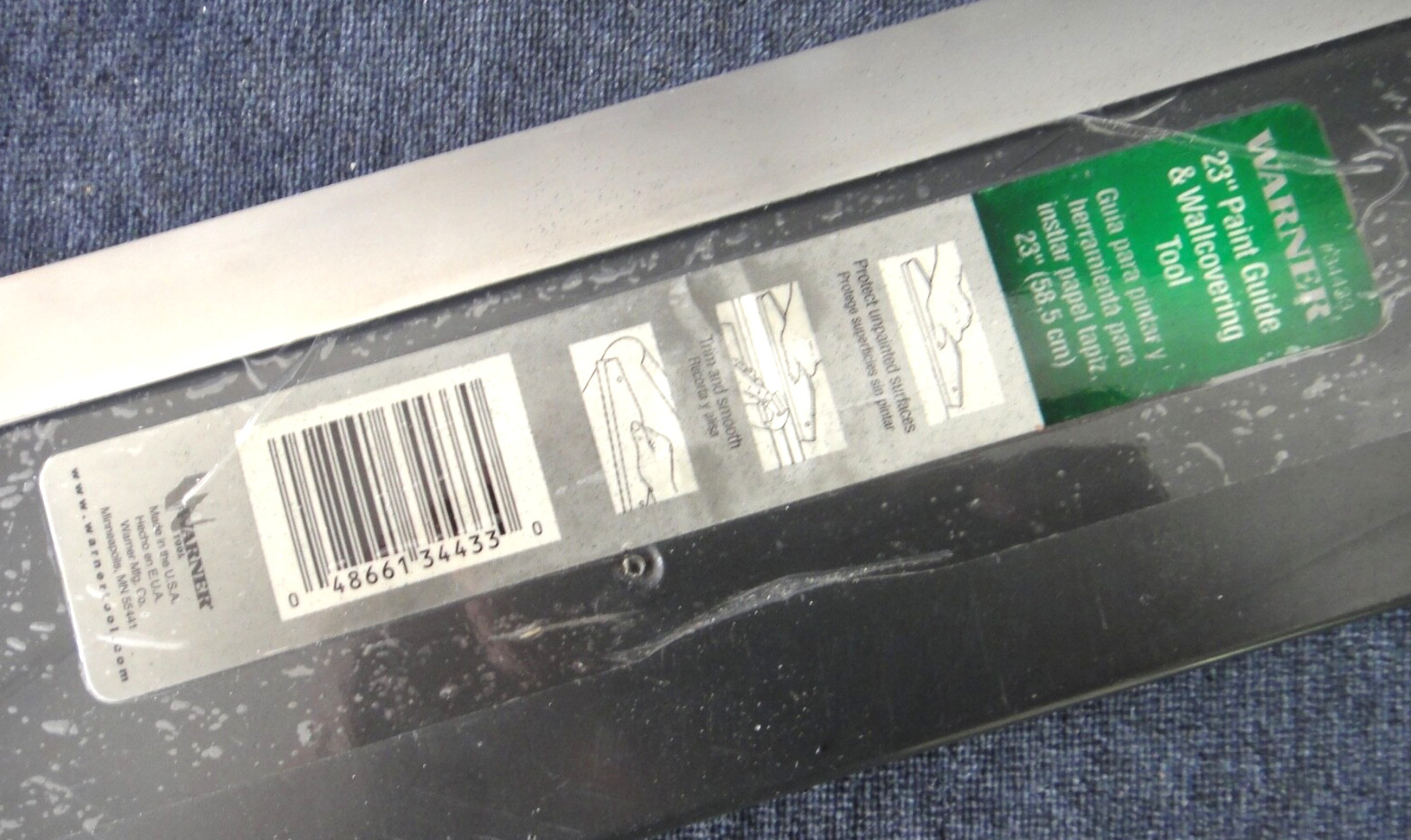 Warner Tools 23 inch Paint Guide & Wallcovering Tool #34433