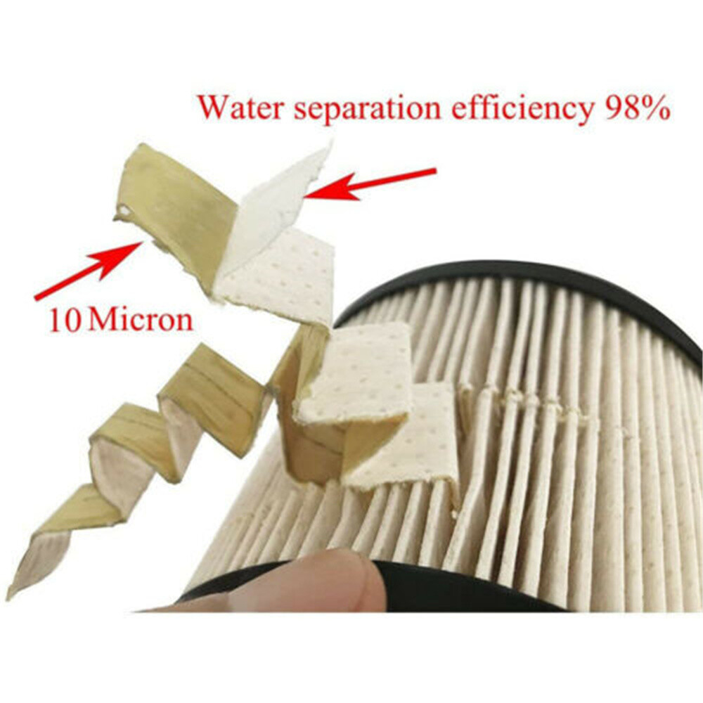 4X For Fuel Filter Replacement Element 10 Micron R12T