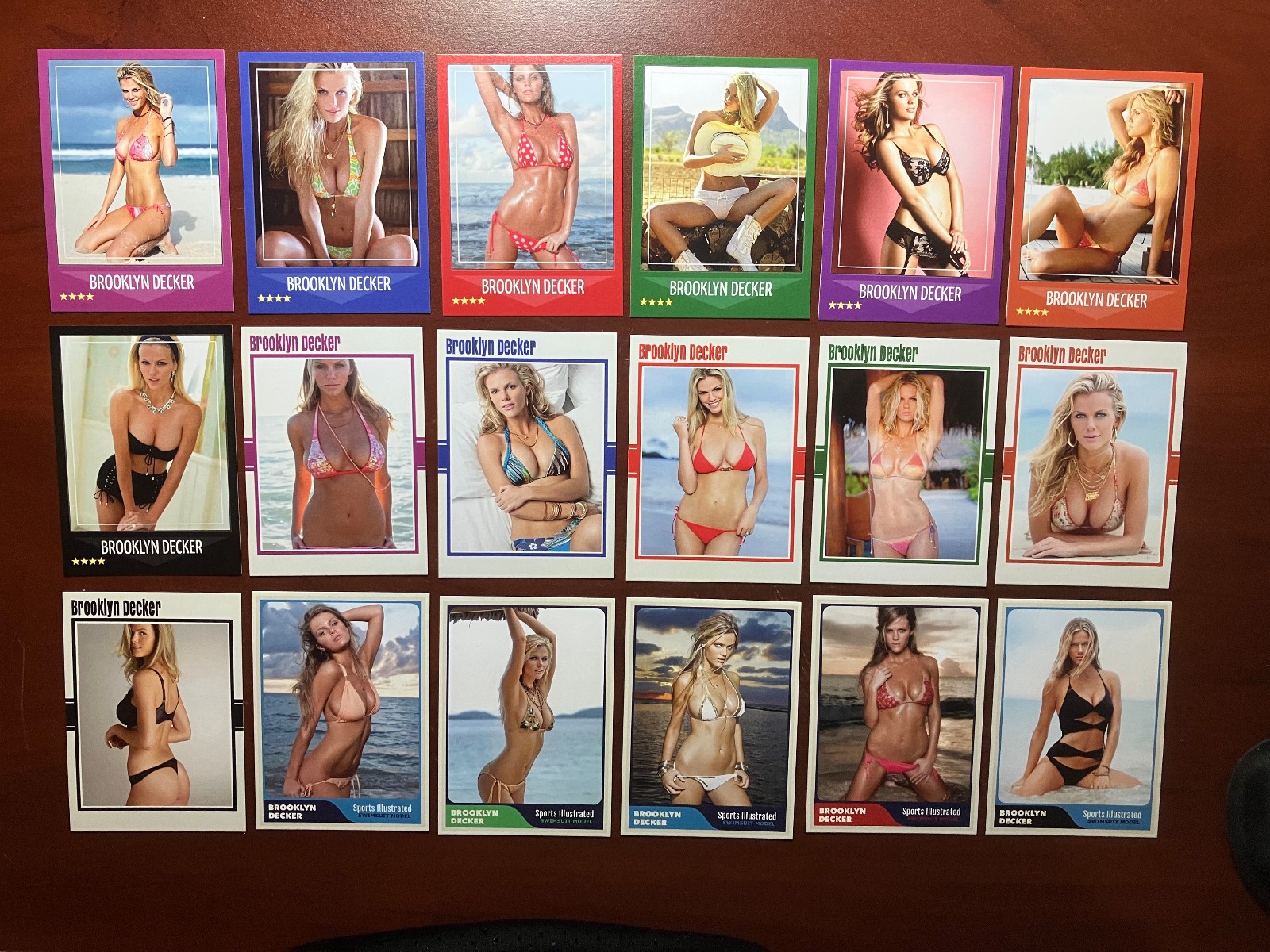 Custom ACEO Brooklyn Decker Trading Card (BD-1)