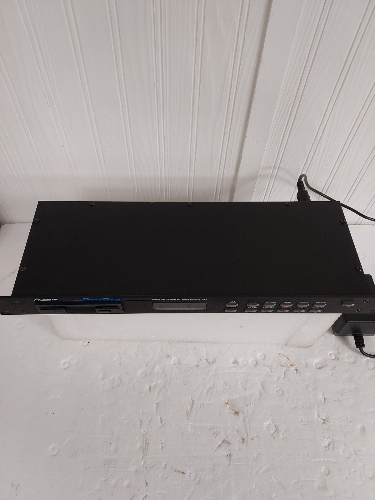 Alesis DataDisk Direct Midi to Disk / Universal Data Storage Module w/ PSU