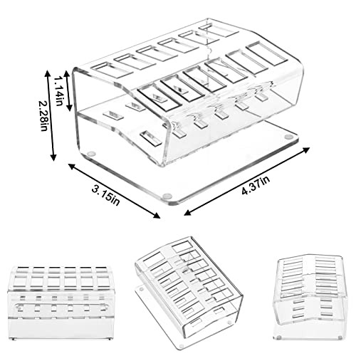 USB Flash Drive Holder Stand USB Memory Stick Storage Organizer, Acrylic USB