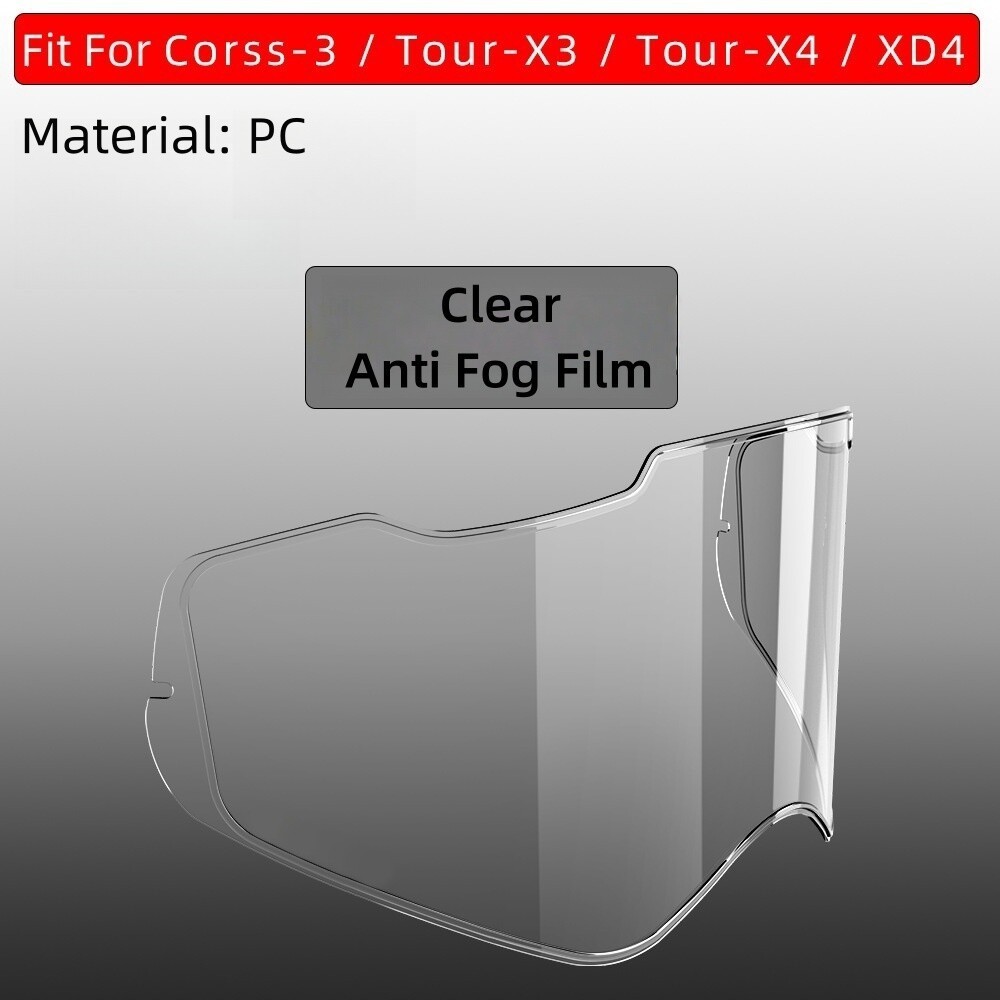 Helmet Anti-Fog For Arai Tour Cross 3 TX3 XD4 Visor Lens Film