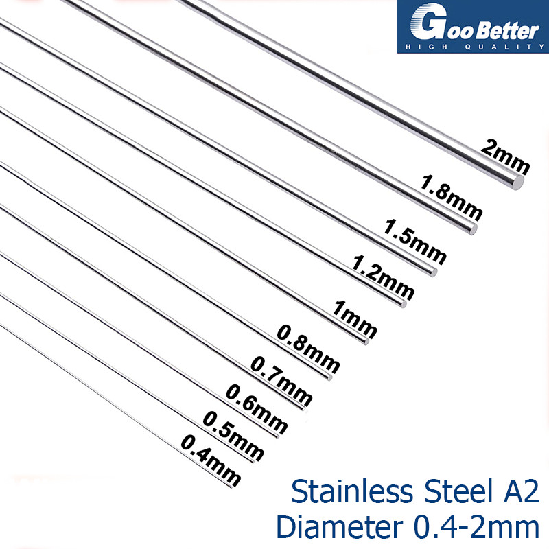 Spring Steel Wire & Rods Diameter 0.4-2mm High Quality Stainless Steel Tensile