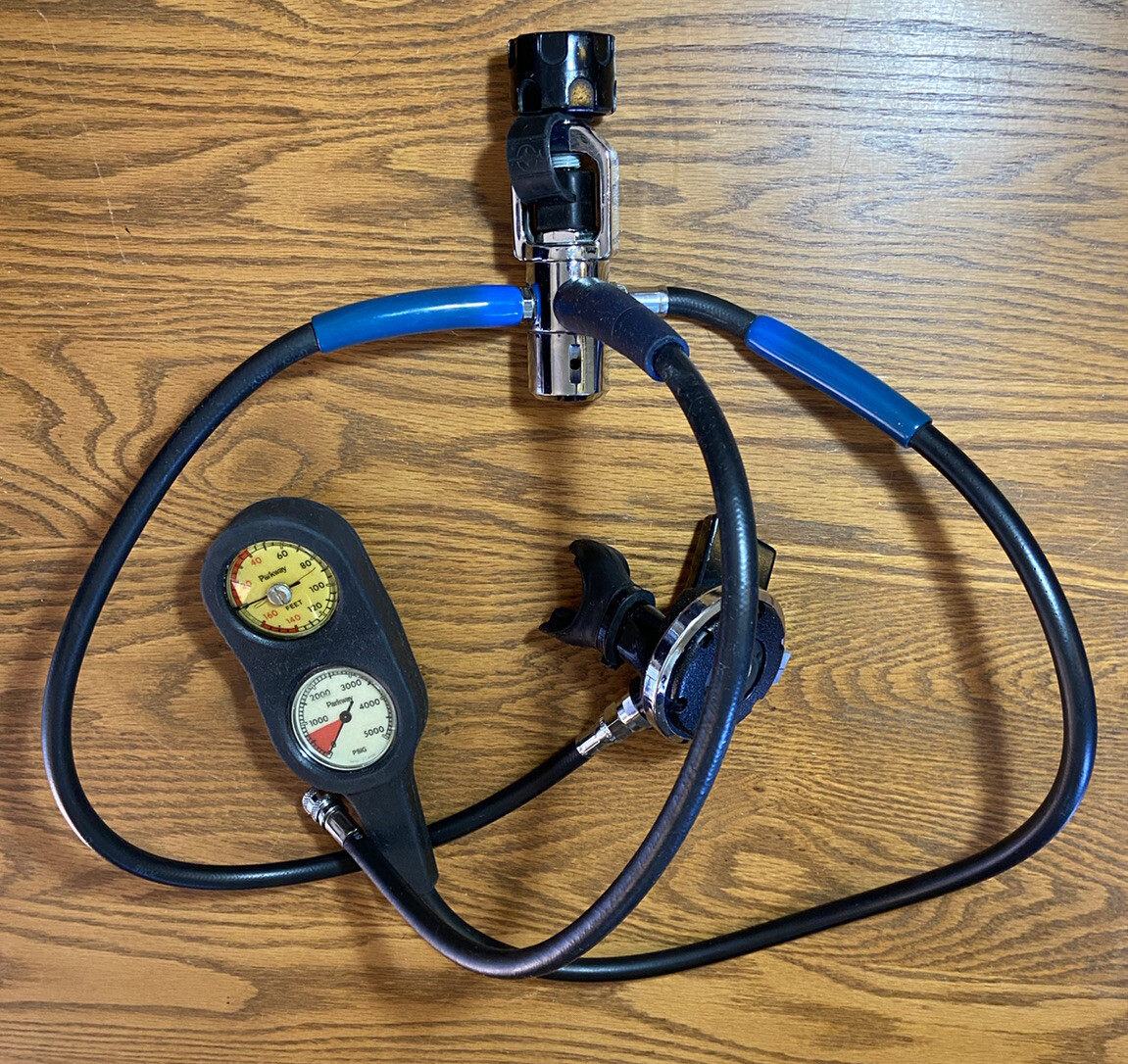 VINTAGE BEUCHAT z80 BAR REGULATOR 4000 PSI,  UNTESTED