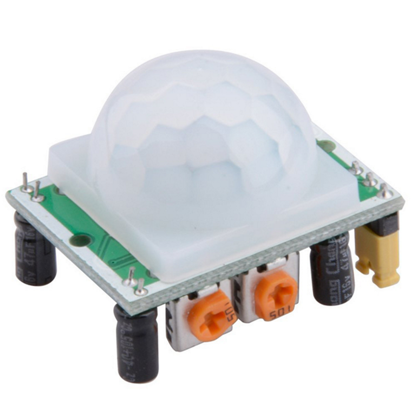 New HC-SR501 Small PIR Sensor Module Pyroelectric Infrared Body Motion Sensing