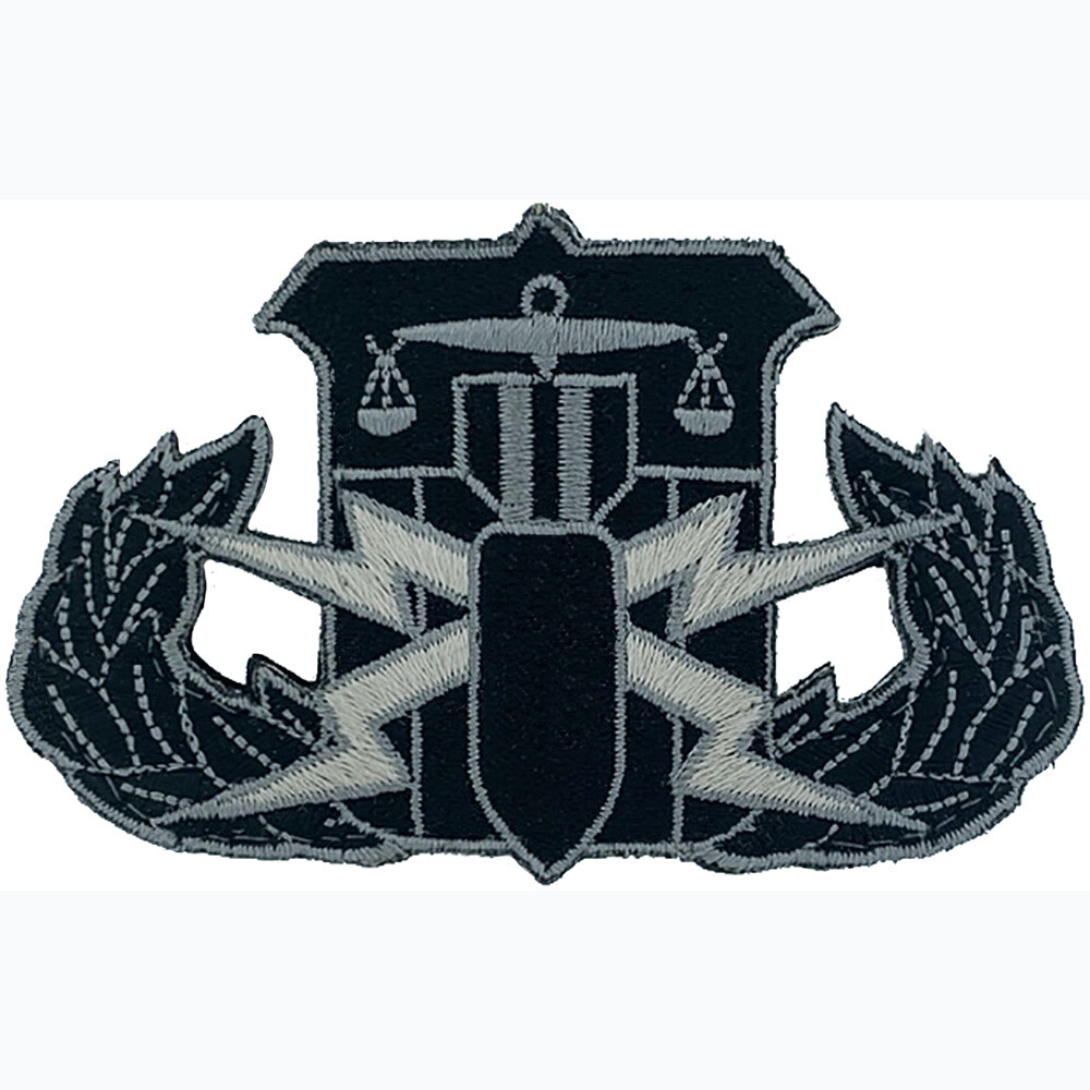Law Enforcement EOD/HDT Basic Patch (Black)