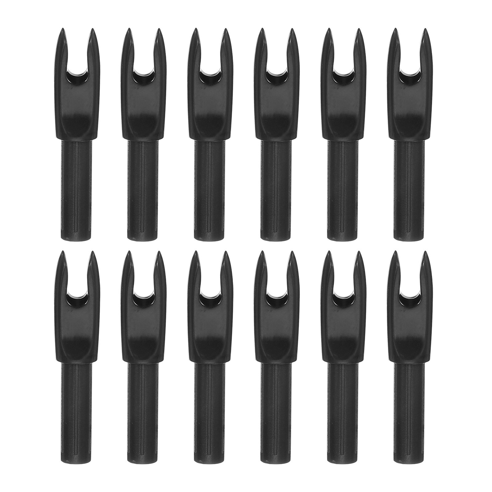 4.2mm Archery Arrow Coaches, 12pcs, Black