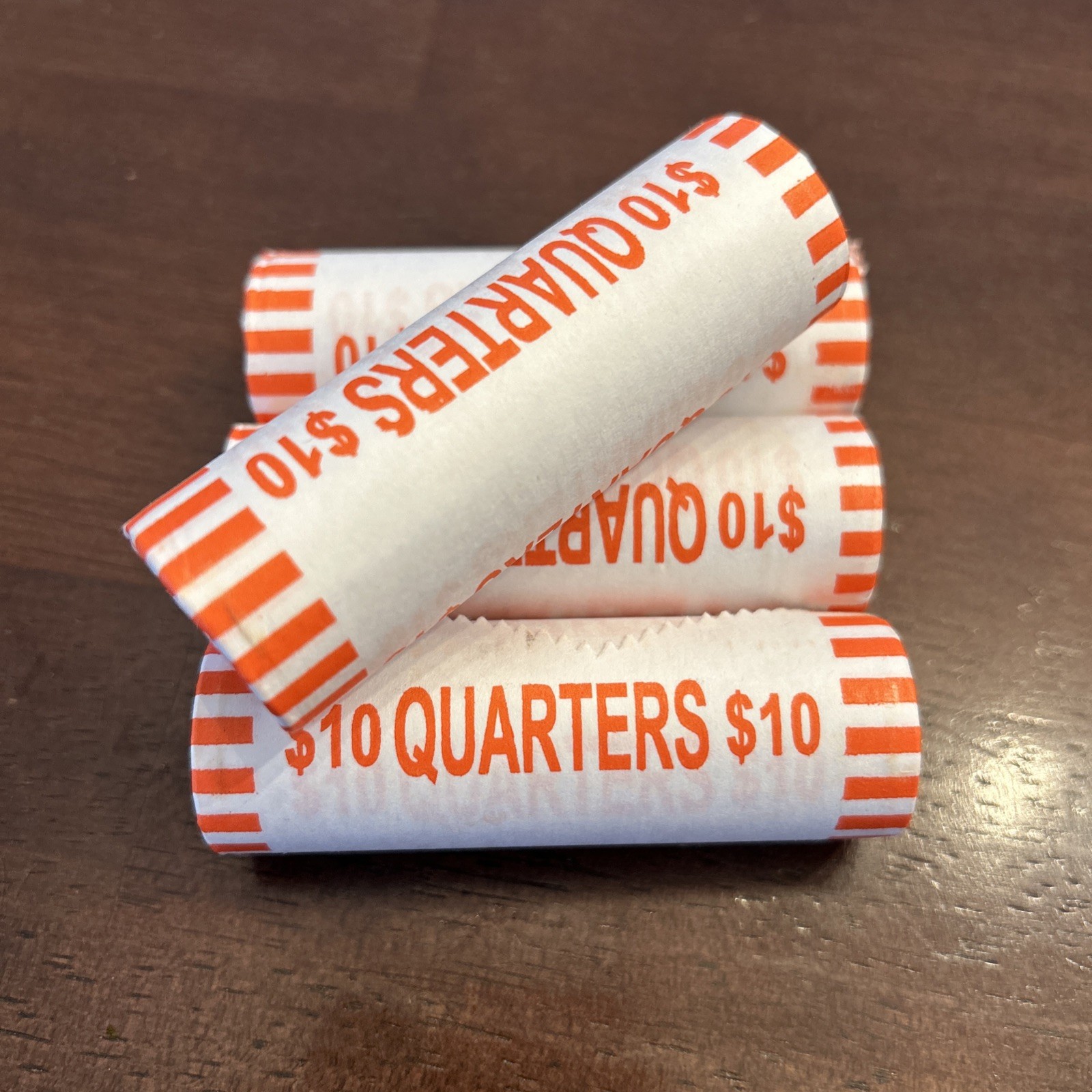 1 Roll of OBW Unsearched Bank Sealed Quarters 40 coins ($10 FV)
