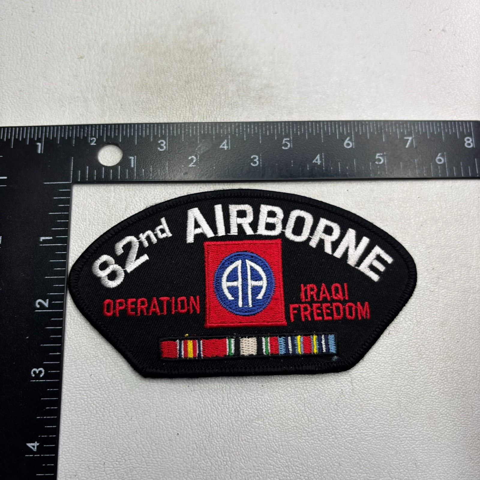 Military US Army 82ND AIRBORNED OPERATION IRAQI FREEDOM Hat Patch 62X9