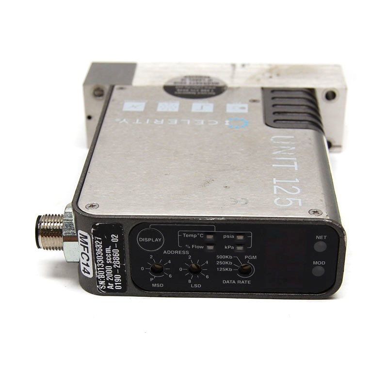 Celerity Unit IFC-125C Mass Flow Controller MFC (Ar/2SLM) D-Net Digital C-Seal