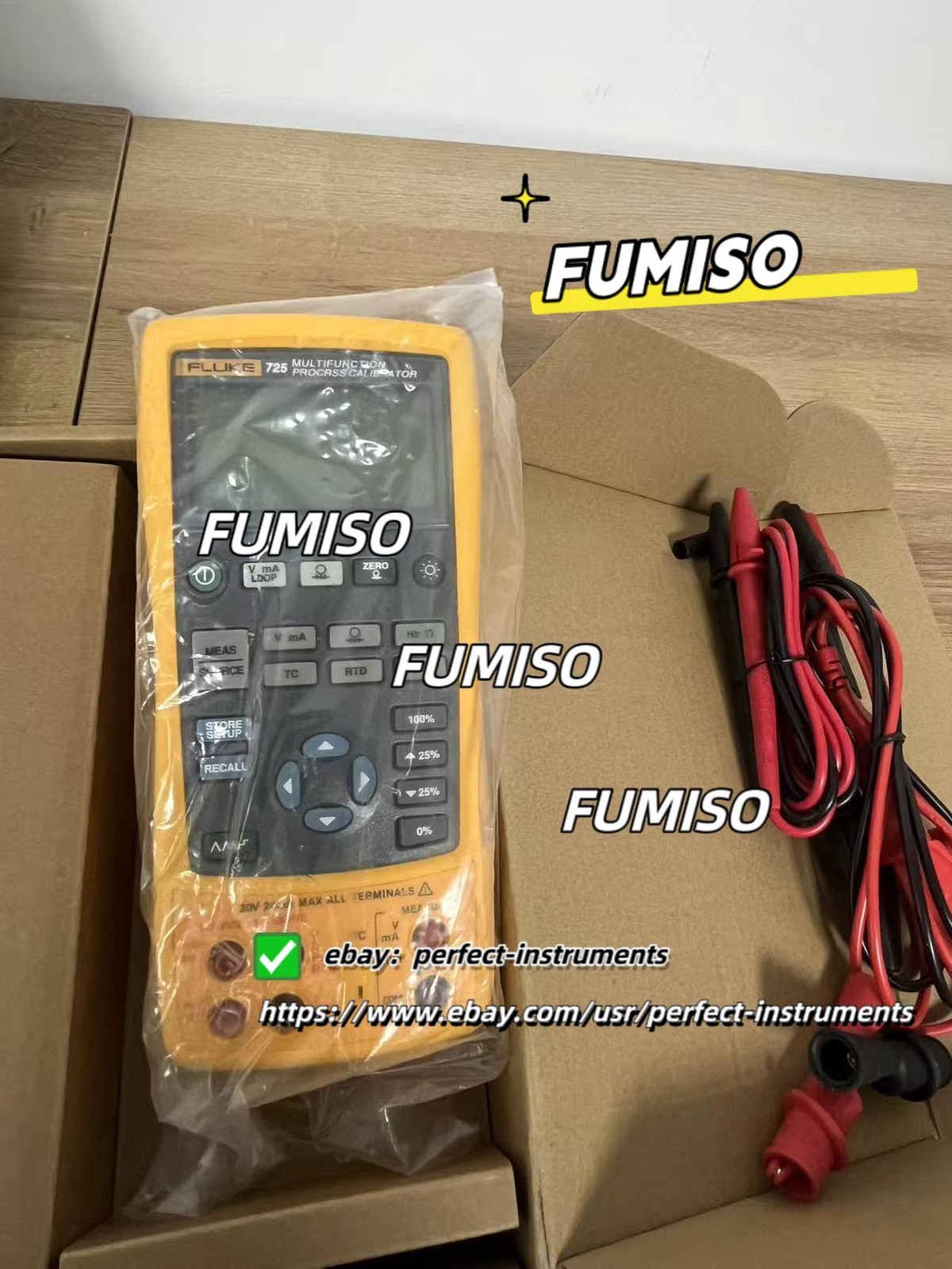 1pcs Fluke 725 Multi-Function Process Calibrator/new#per