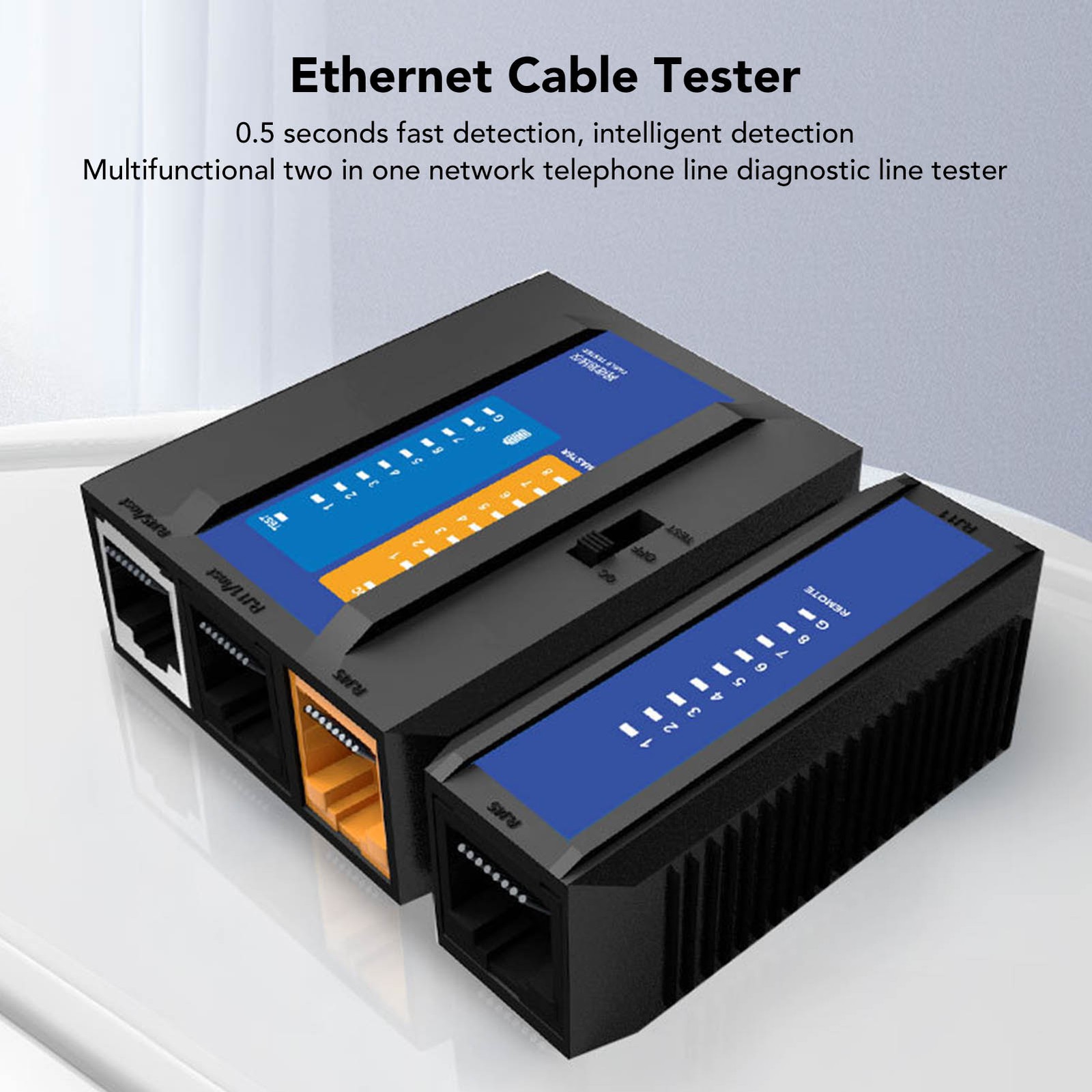Network Cable Tester Multi Network Tester RJ45 Cable Test POE Switch Ethern YHTK